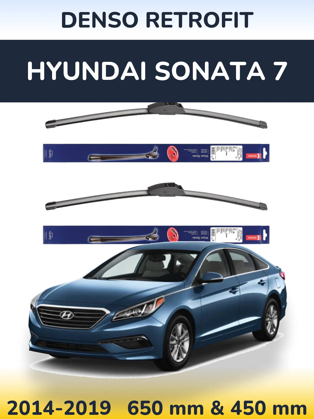 Ștergătoare Denso Retrofit pentru Hyundai Sonata 7