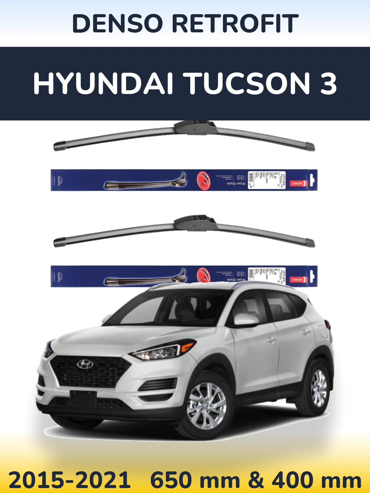 Ștergătoare Denso Retrofit pentru Hyundai Tucson 3