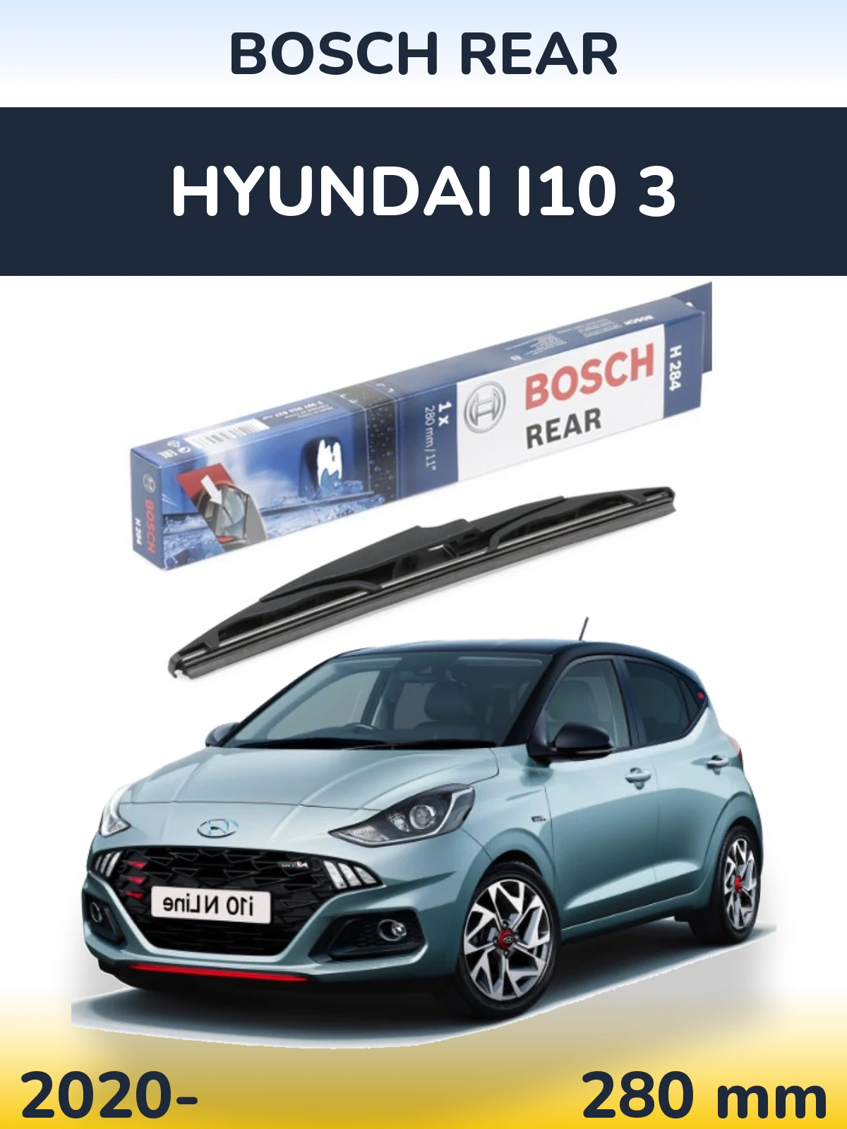Ștergătoare BOSCH Rear pentru Hyundai i10 3