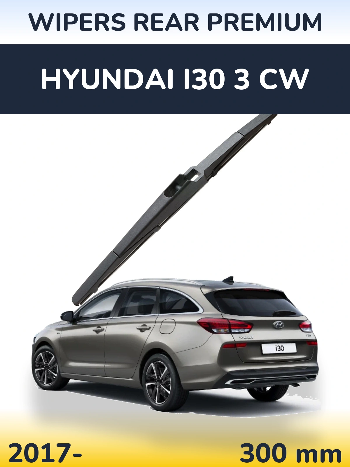 Ștergătoare WIPERS REAR PREMIUM pentru Hyundai i30 3 CW
