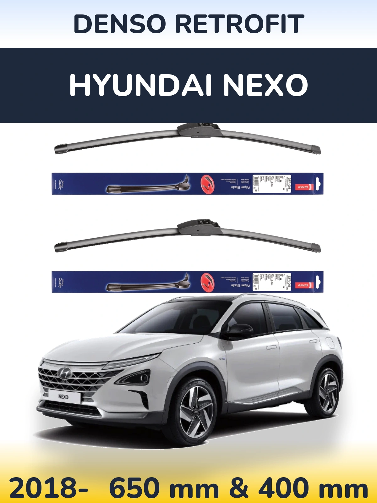 Ștergătoare Denso Retrofit pentru Hyundai Nexo