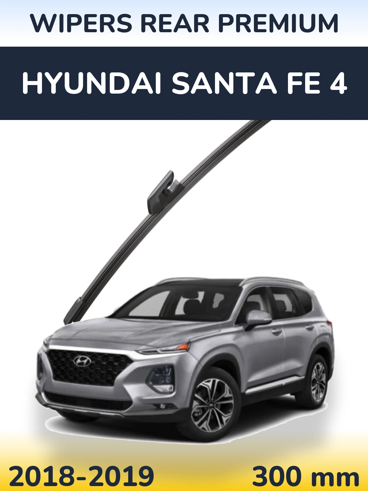 Ștergătoare WIPERS REAR PREMIUM pentru Hyundai Santa Fe 4