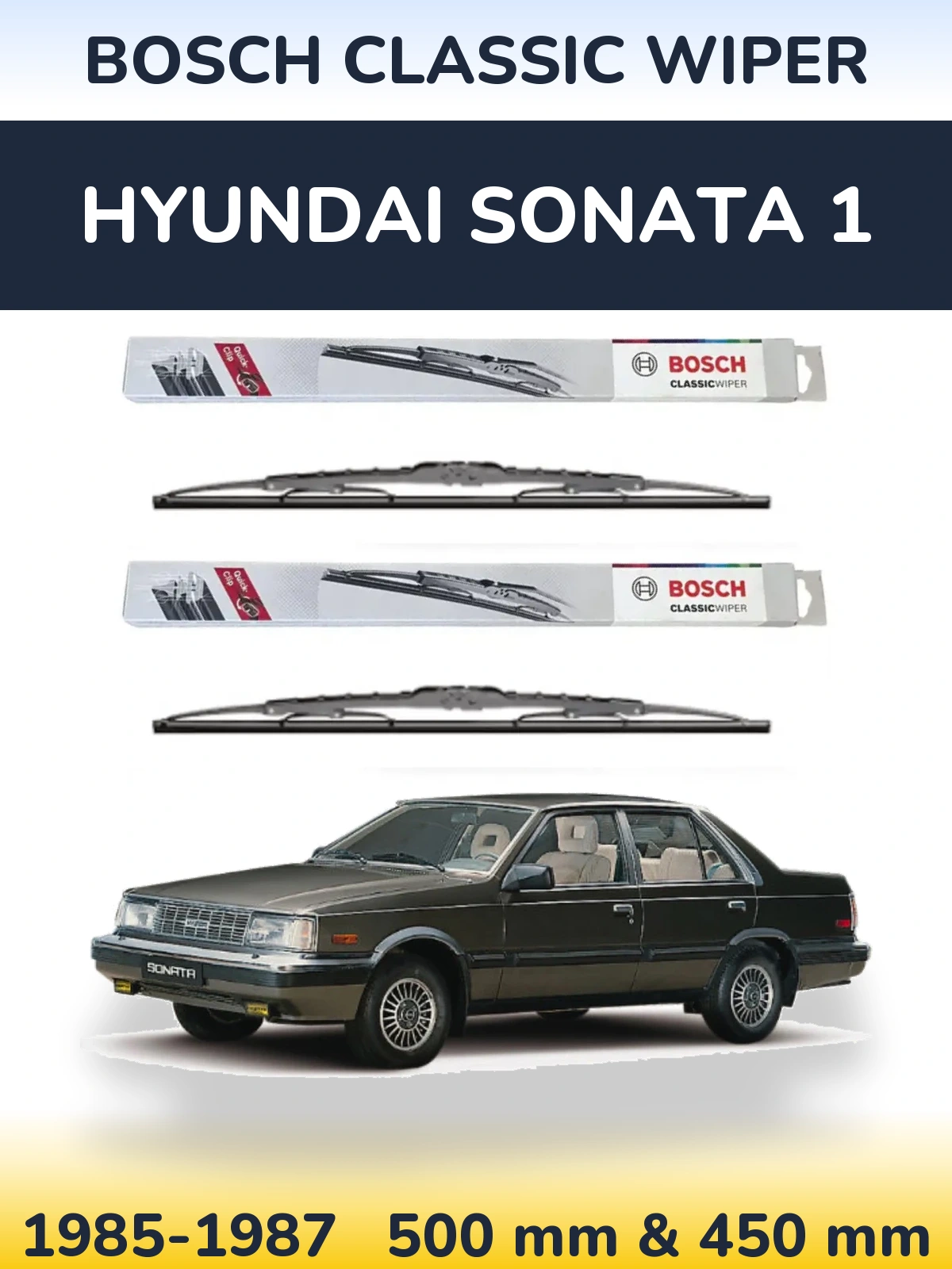 Ștergătoare BOSCH Classic Wiper pentru Hyundai Sonata 1