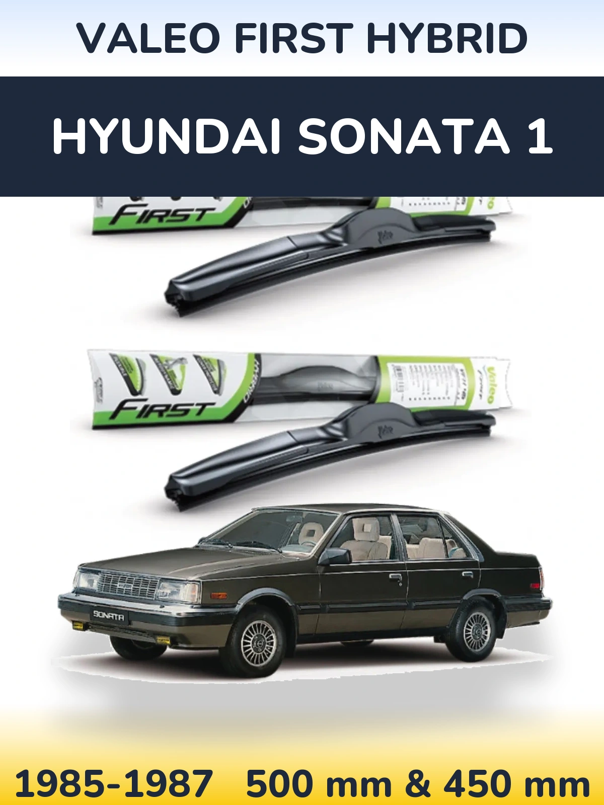 Ștergătoare Valeo First Hybrid pentru Hyundai Sonata 1