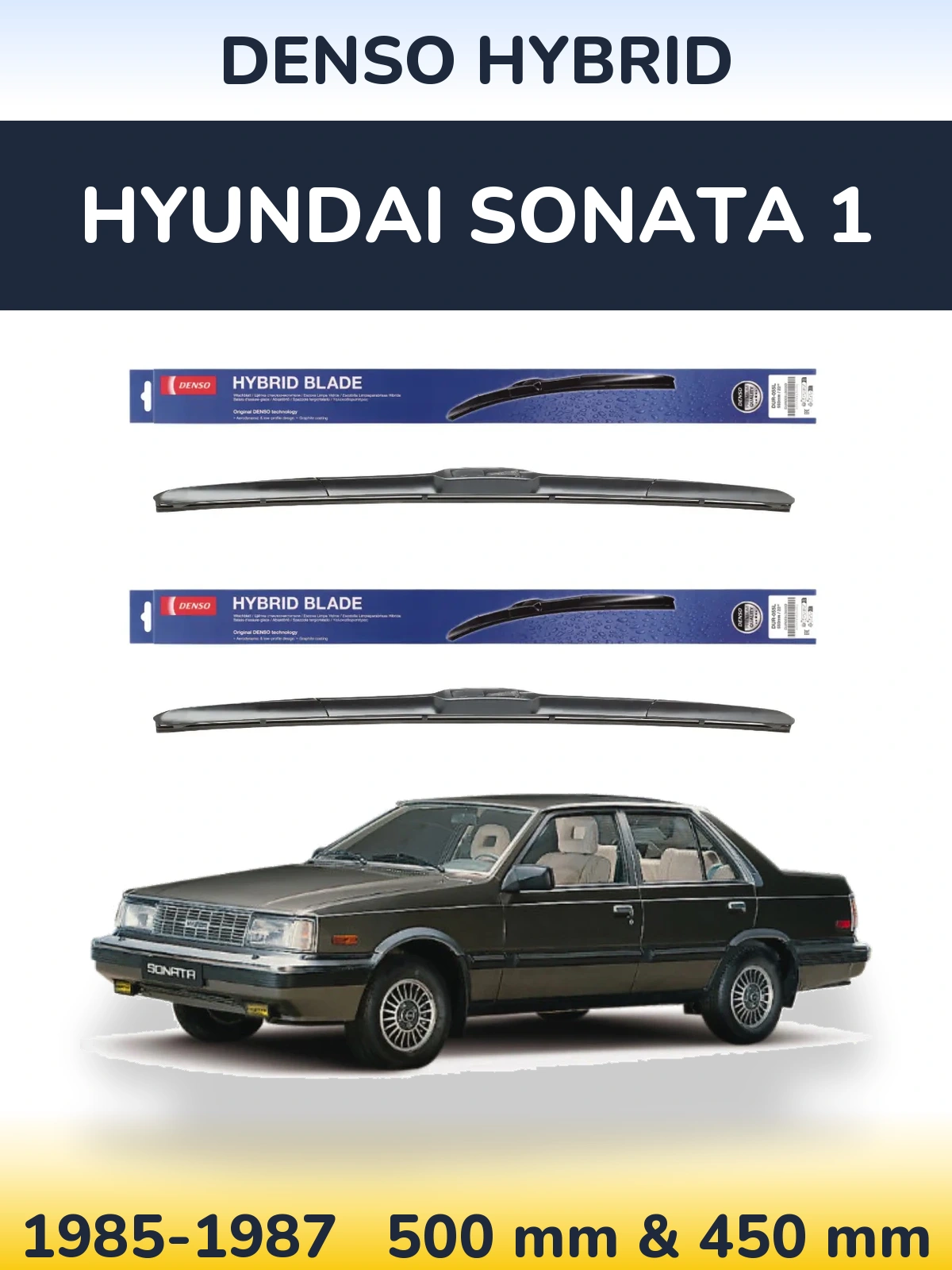 Ștergătoare Denso Hybrid pentru Hyundai Sonata 1