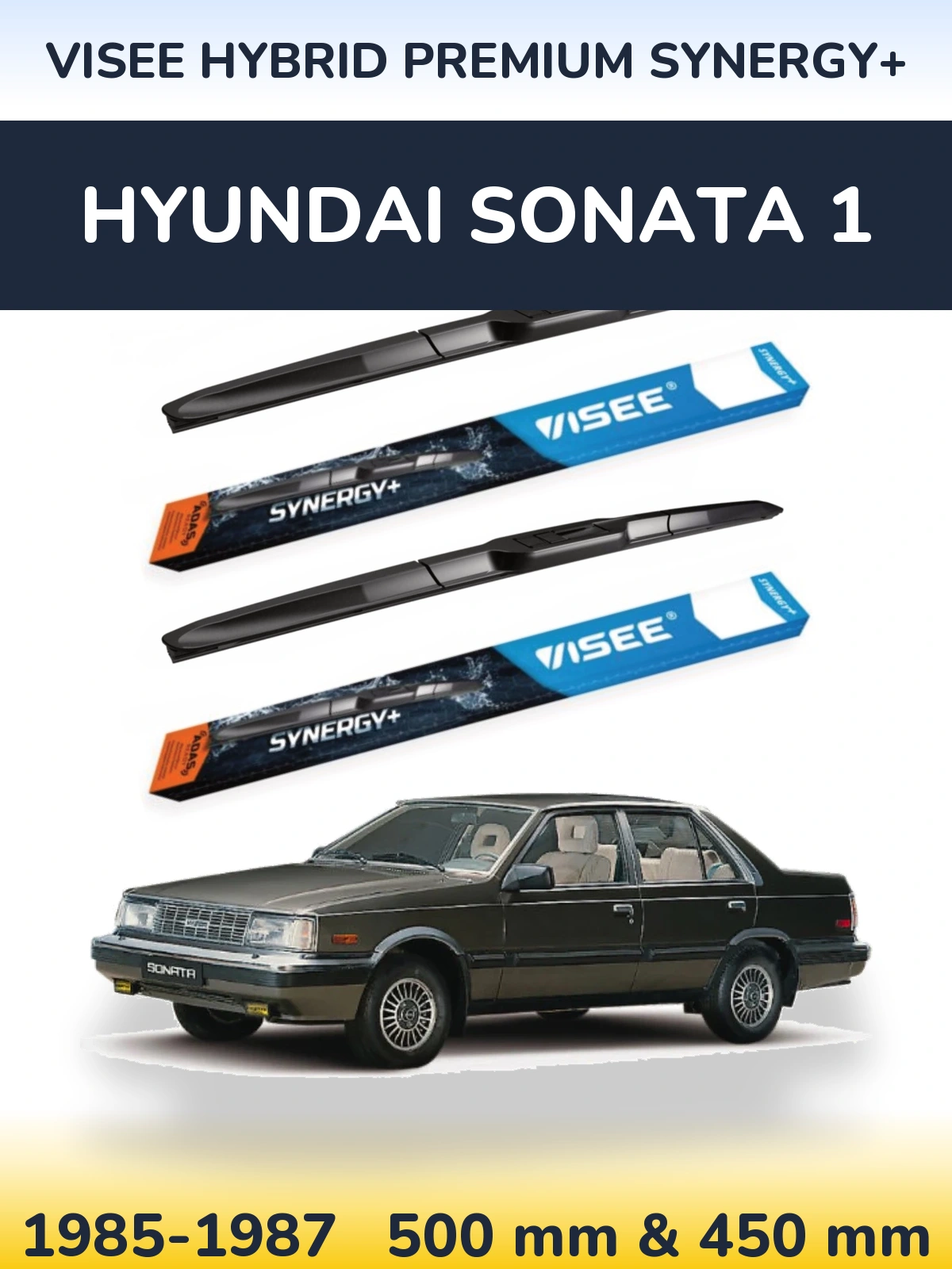 Ștergătoare VISEE HYBRID PREMIUM SYNERGY+ pentru Hyundai Sonata 1
