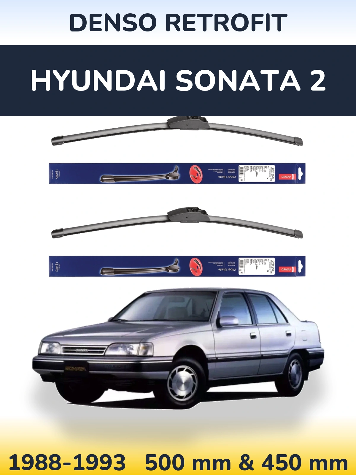Ștergătoare Denso Retrofit pentru Hyundai Sonata 2