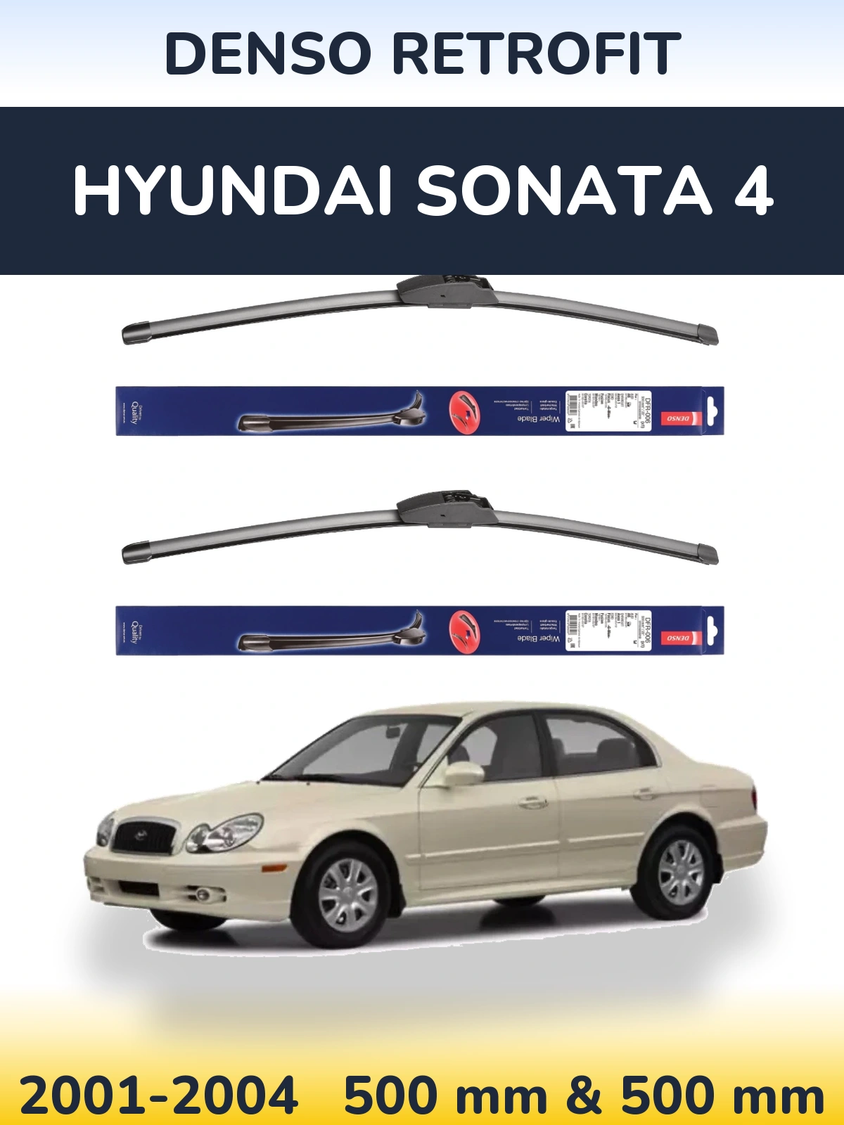 Ștergătoare Denso Retrofit pentru Hyundai Sonata 4