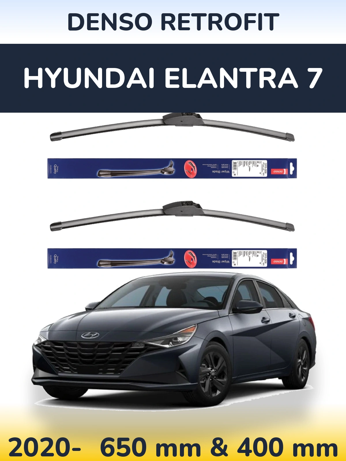 Ștergătoare Denso Retrofit pentru Hyundai Elantra 7