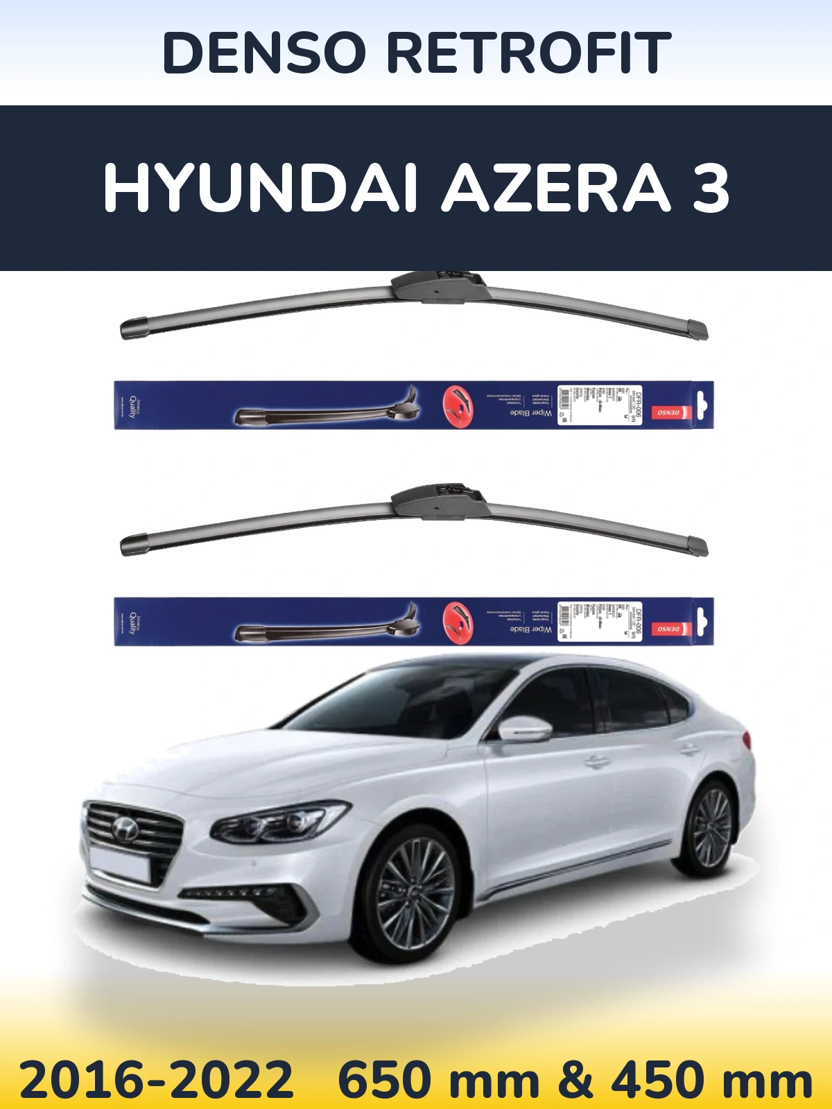Ștergătoare Denso Retrofit pentru Hyundai Azera 3