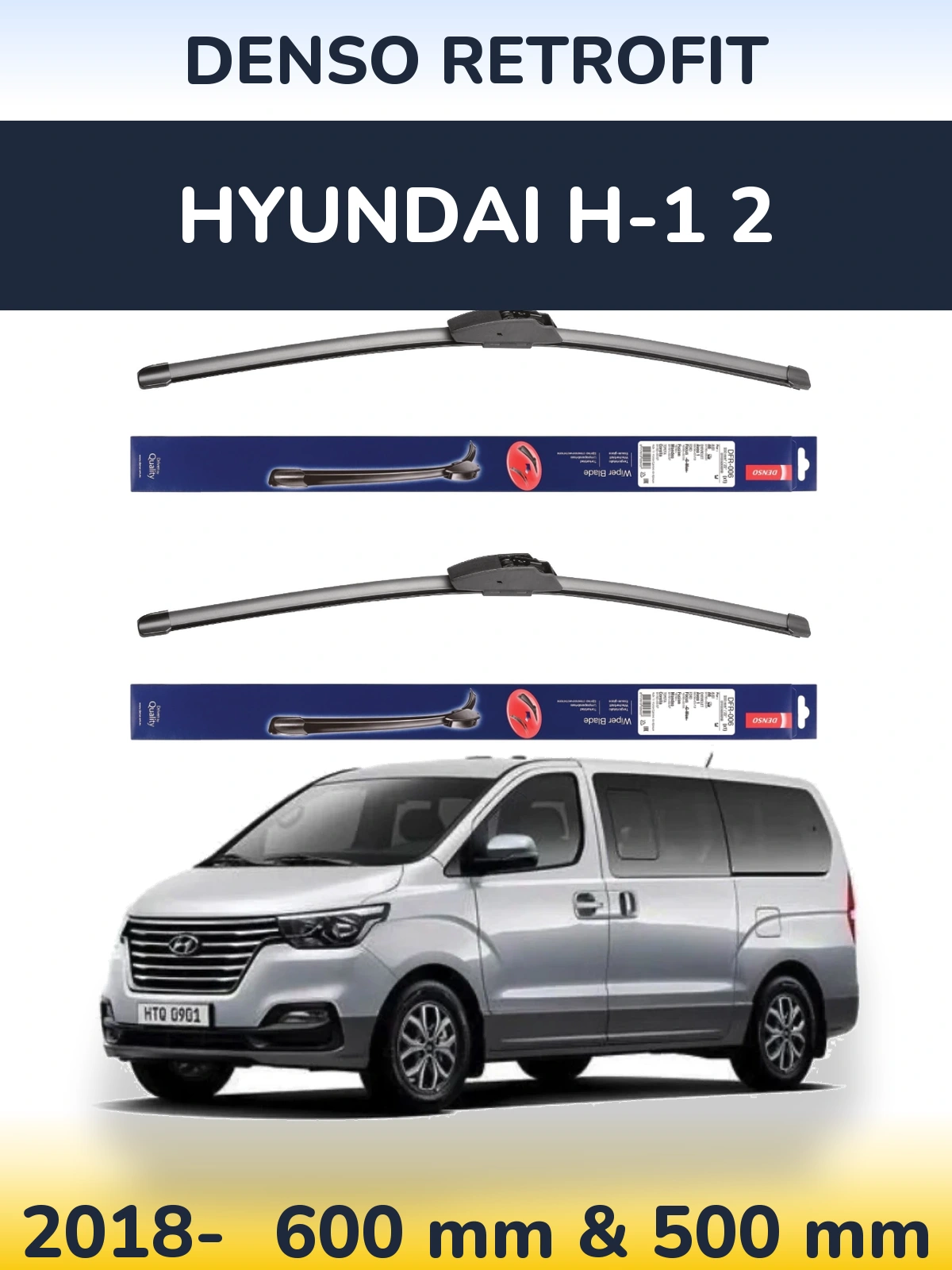 Ștergătoare Denso Retrofit pentru Hyundai H-1 2