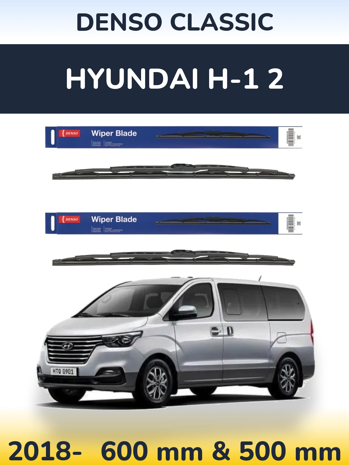 Ștergătoare Denso Classic pentru Hyundai H-1 2