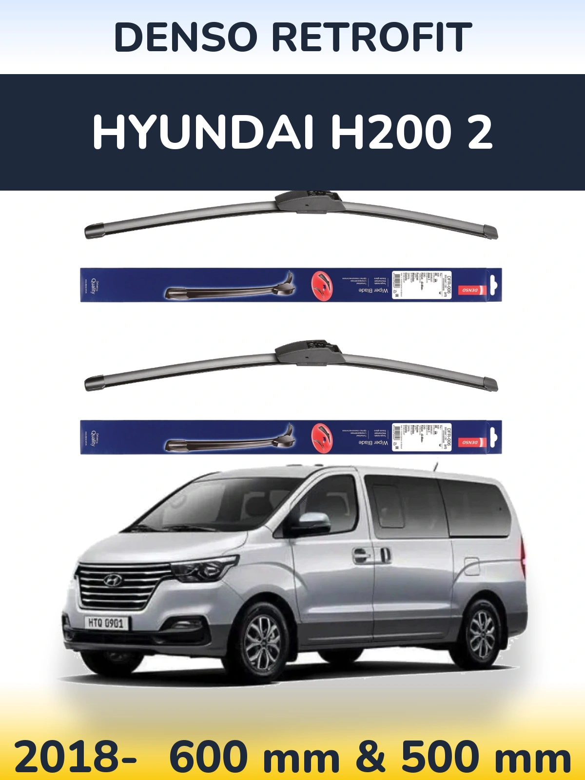 Ștergătoare Denso Retrofit pentru Hyundai H200 2