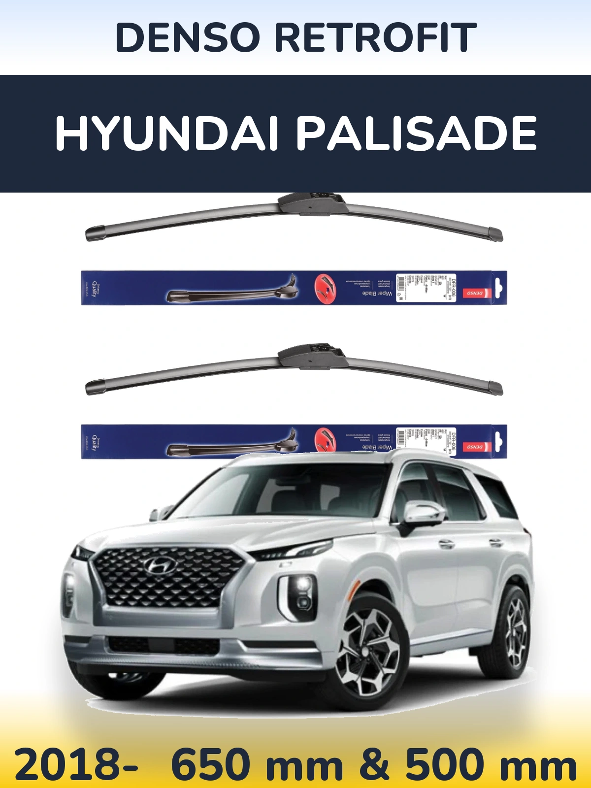 Ștergătoare Denso Retrofit pentru Hyundai Palisade