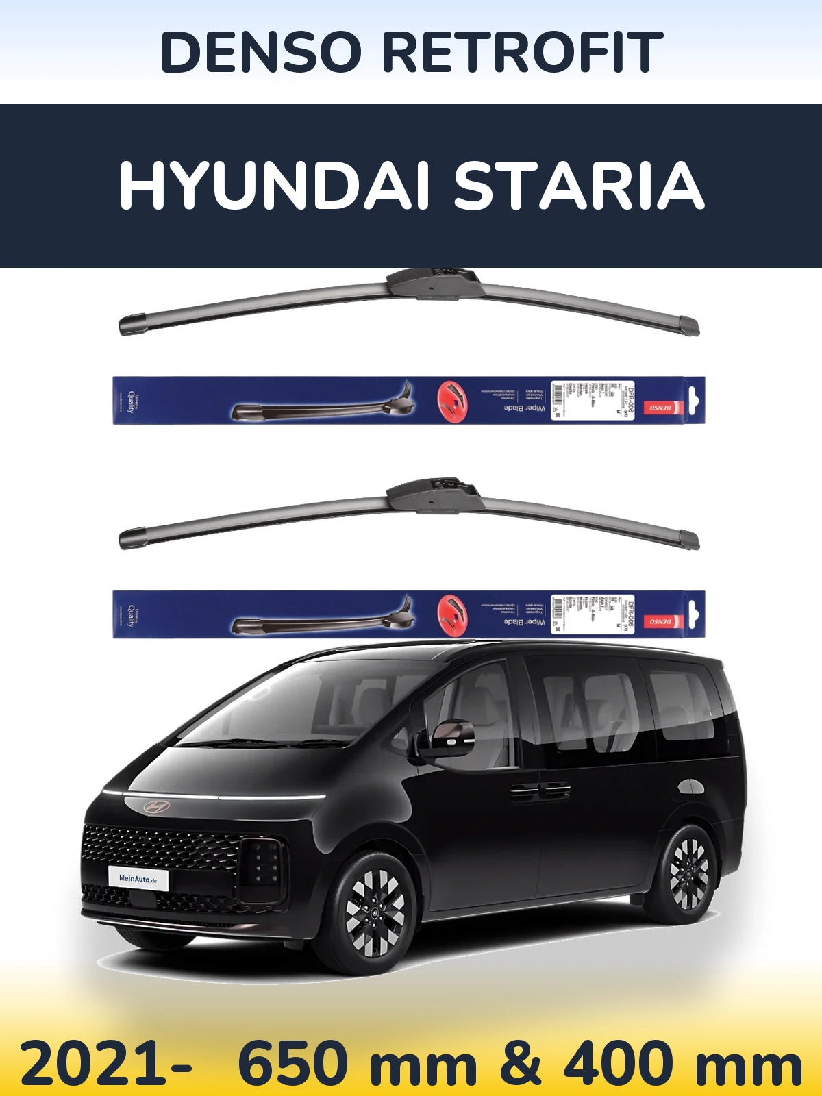 Ștergătoare Denso Retrofit pentru Hyundai Staria