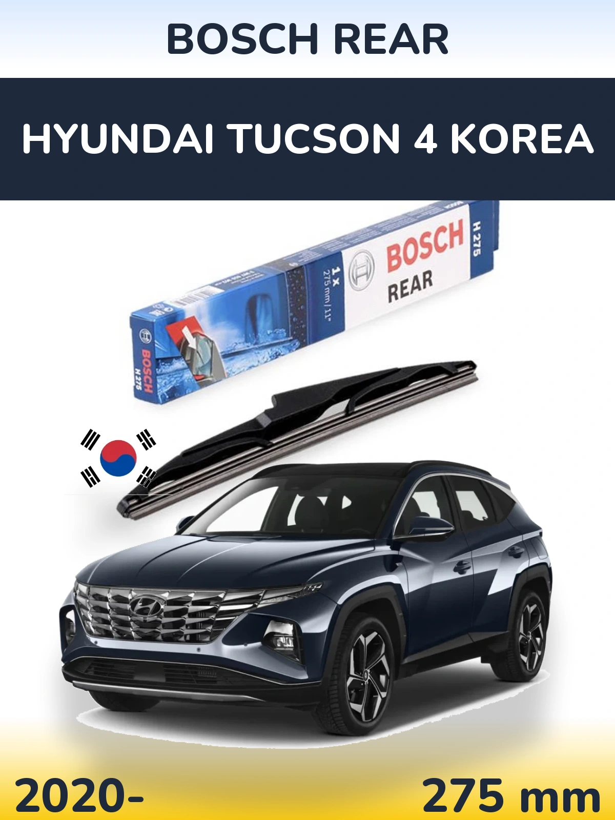 Ștergătoare BOSCH Rear pentru Hyundai Tucson 4 Korea