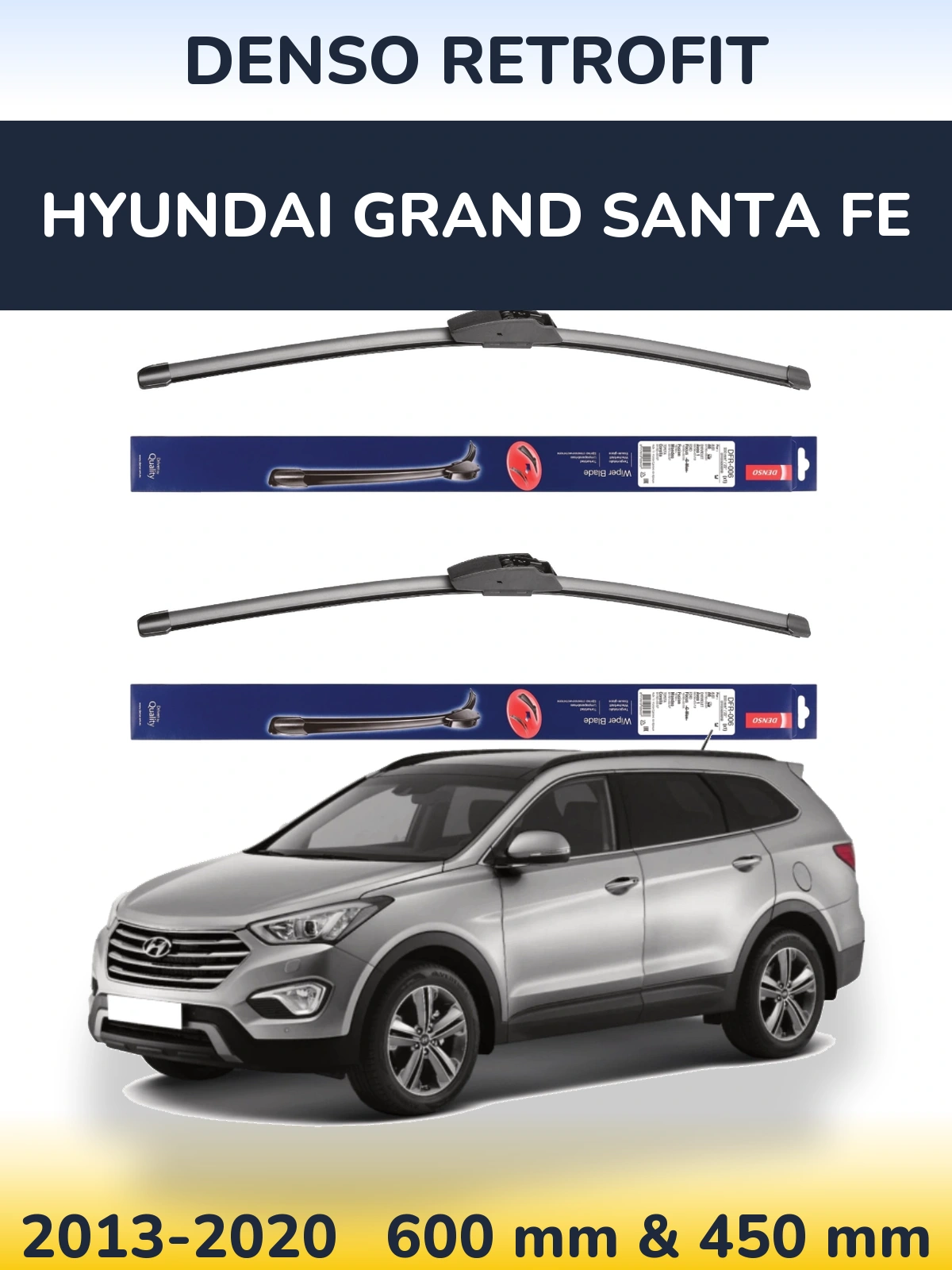 Ștergătoare Denso Retrofit pentru Hyundai Grand Santa Fe