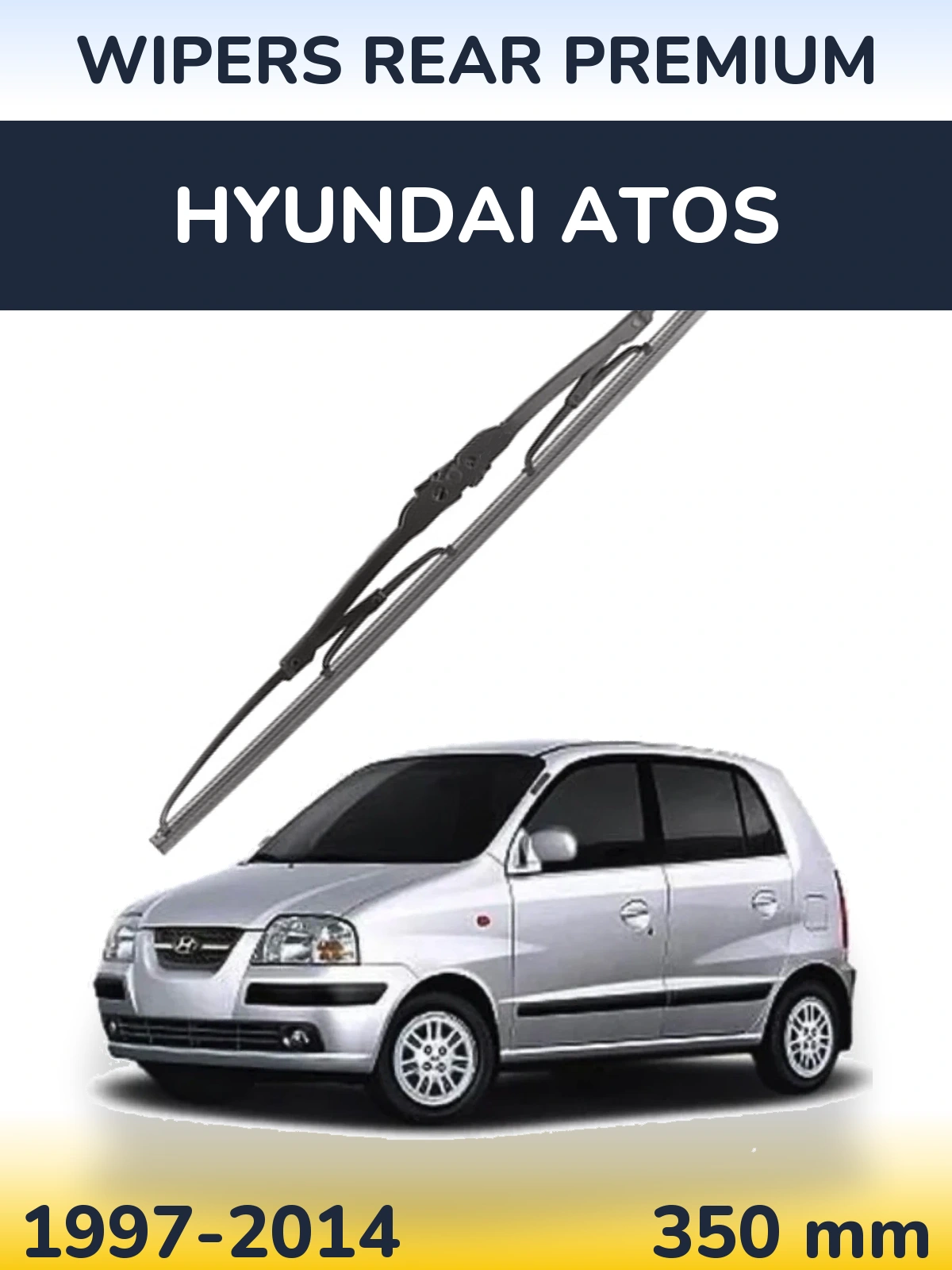 Ștergătoare WIPERS REAR PREMIUM pentru Hyundai Atos