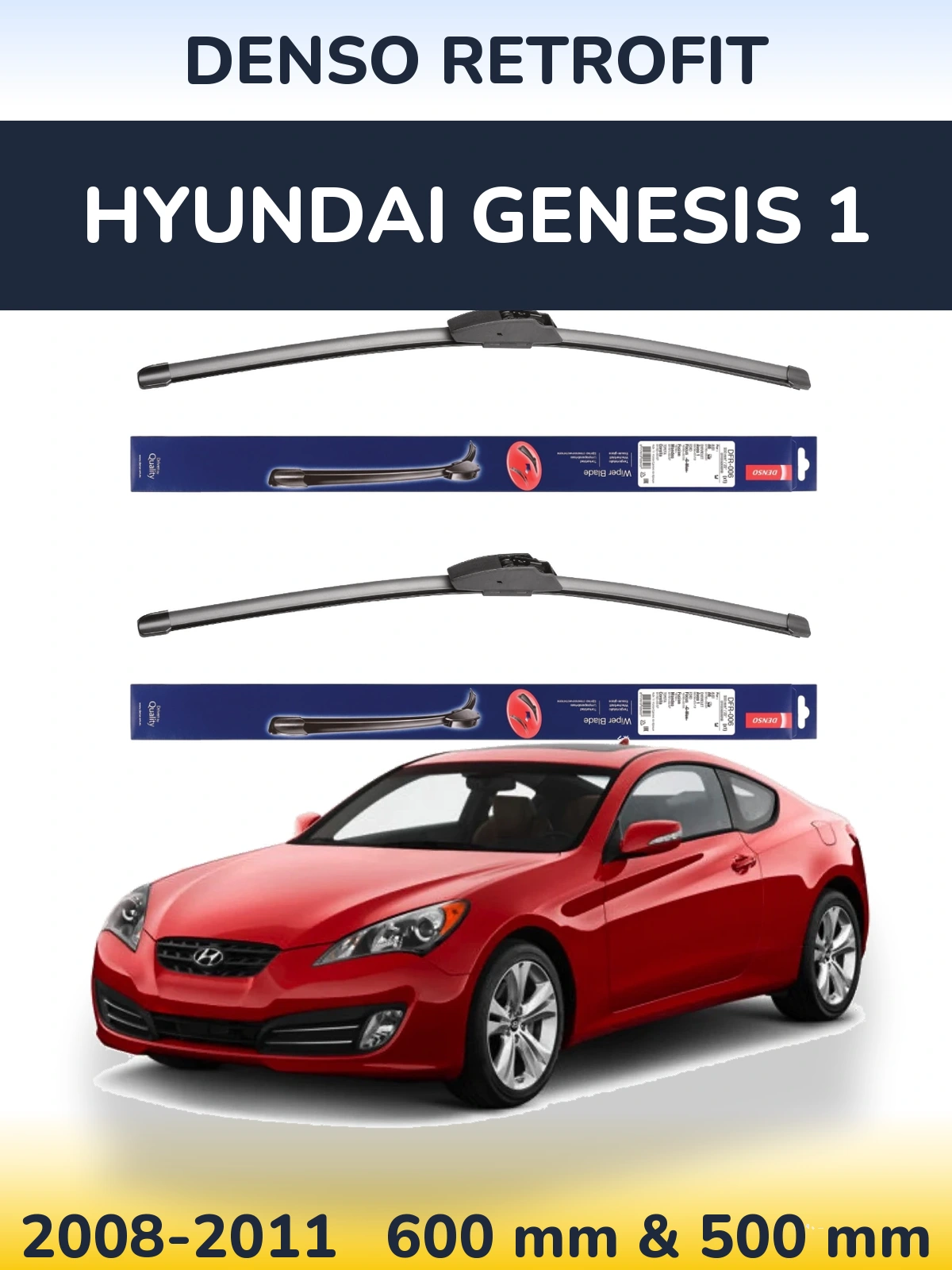 Ștergătoare Denso Retrofit pentru Hyundai Genesis 1