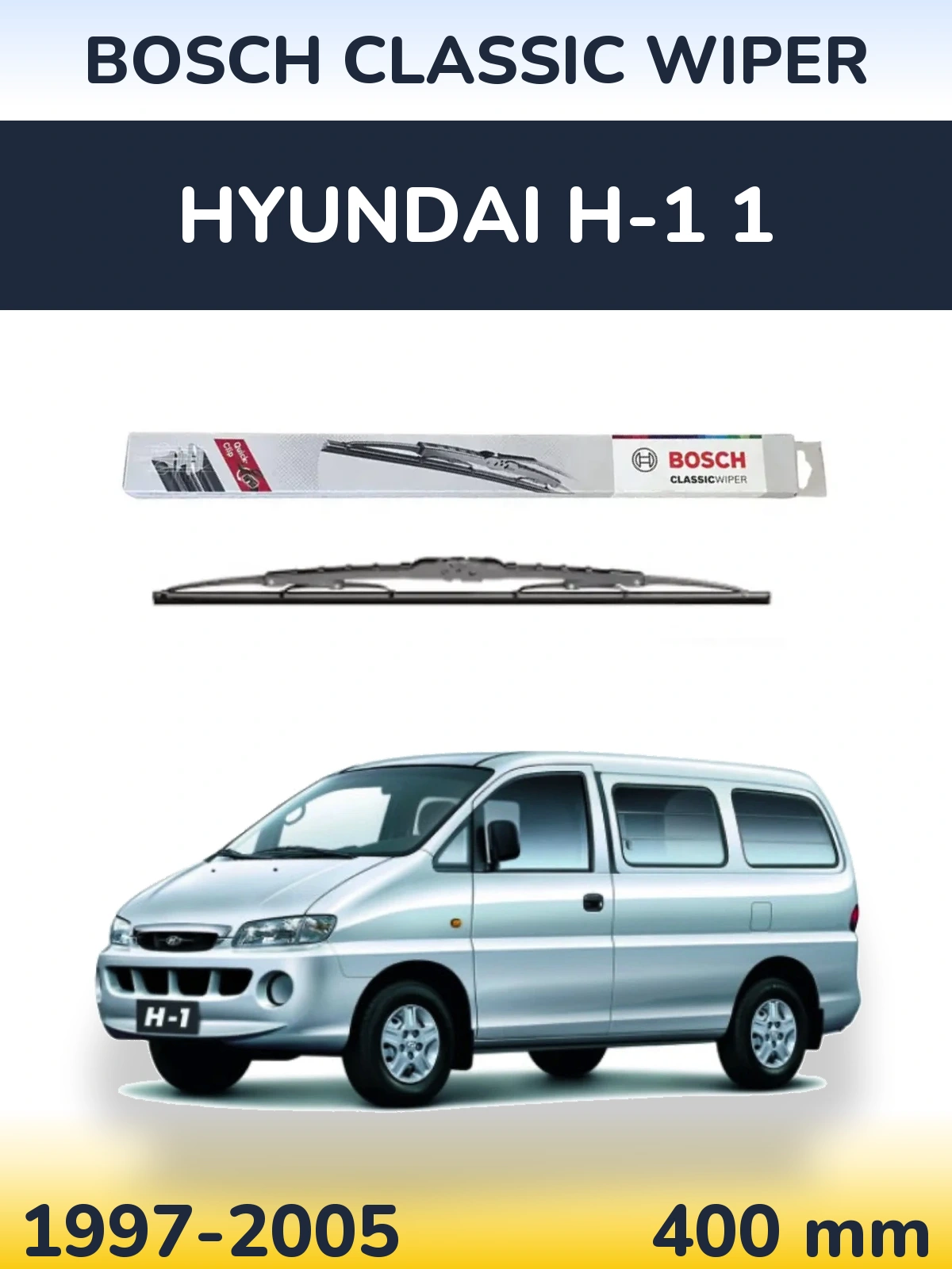 Ștergătoare BOSCH Classic Wiper pentru Hyundai H-1 1