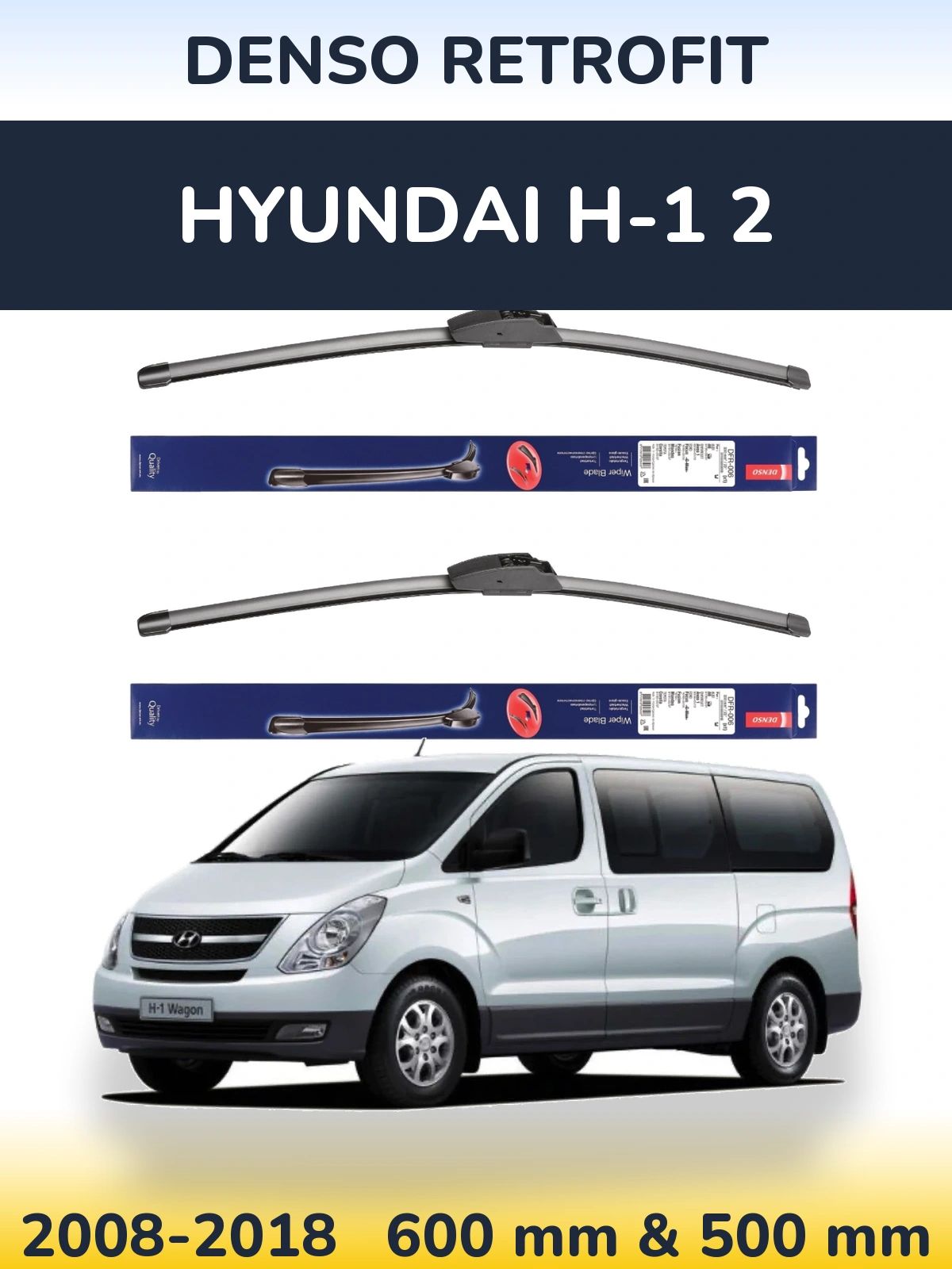 Ștergătoare Denso Retrofit pentru Hyundai H-1 2