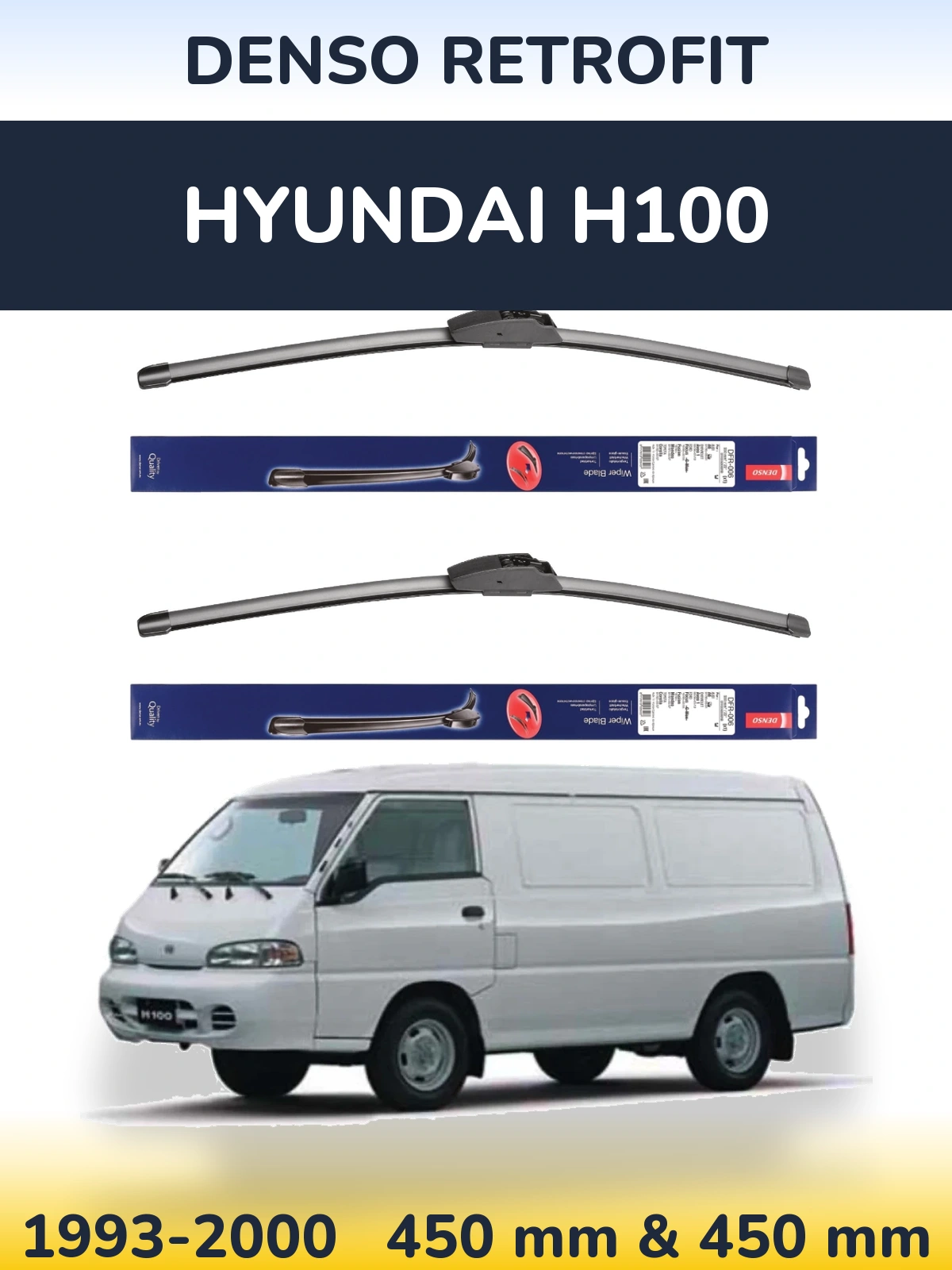 Ștergătoare Denso Retrofit pentru Hyundai H100