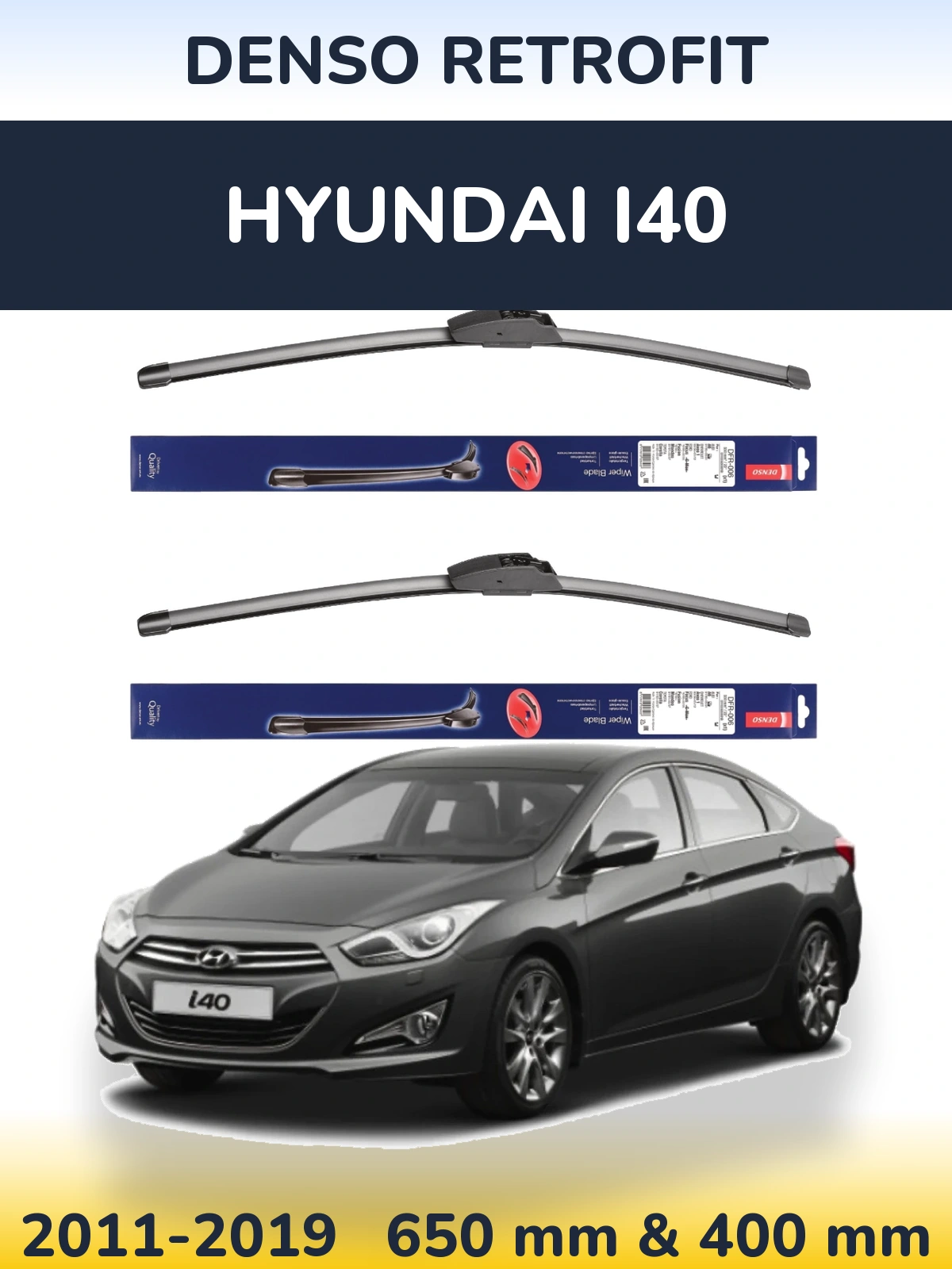 Ștergătoare Denso Retrofit pentru Hyundai i40