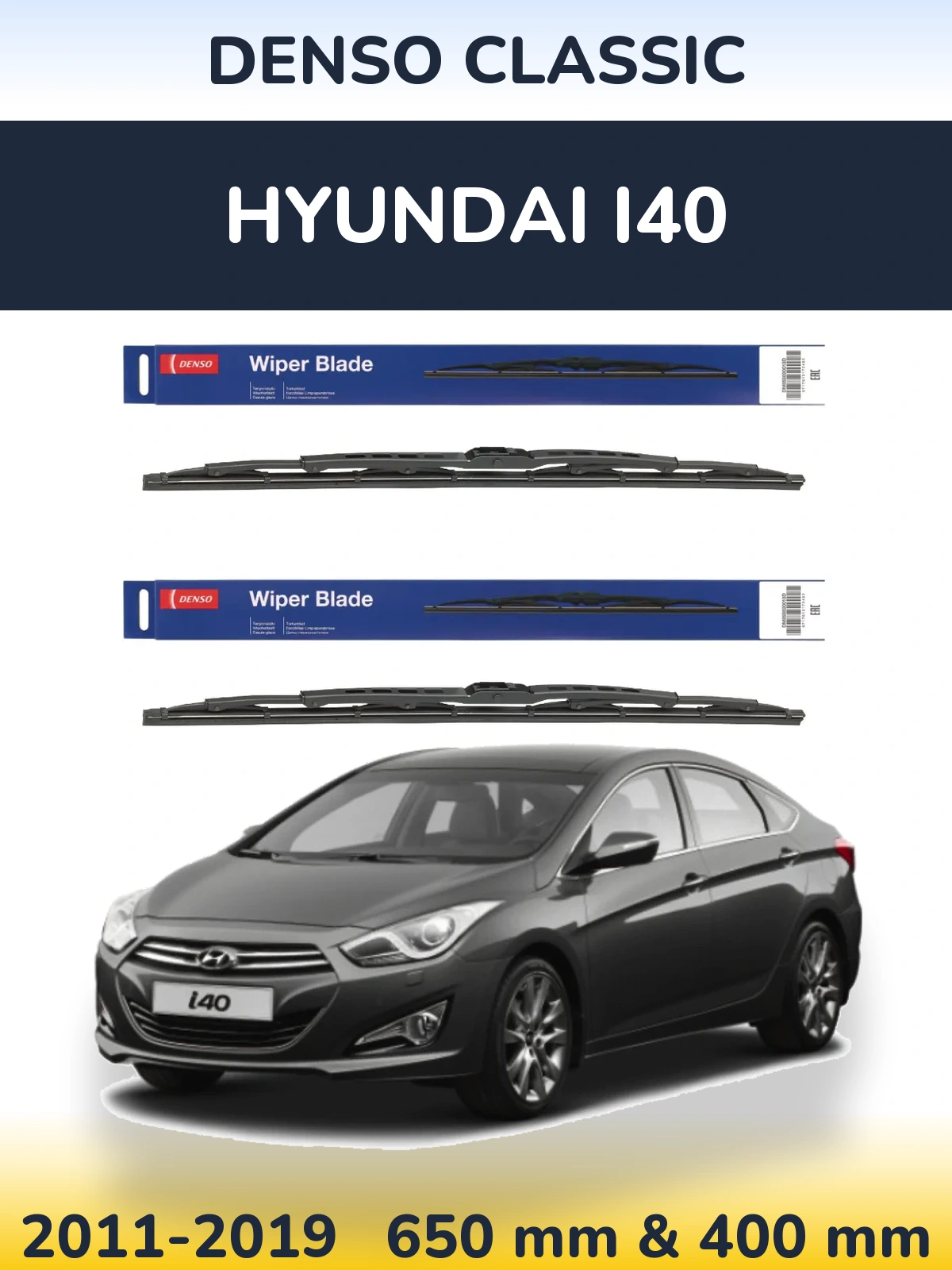 Ștergătoare Denso Classic pentru Hyundai i40