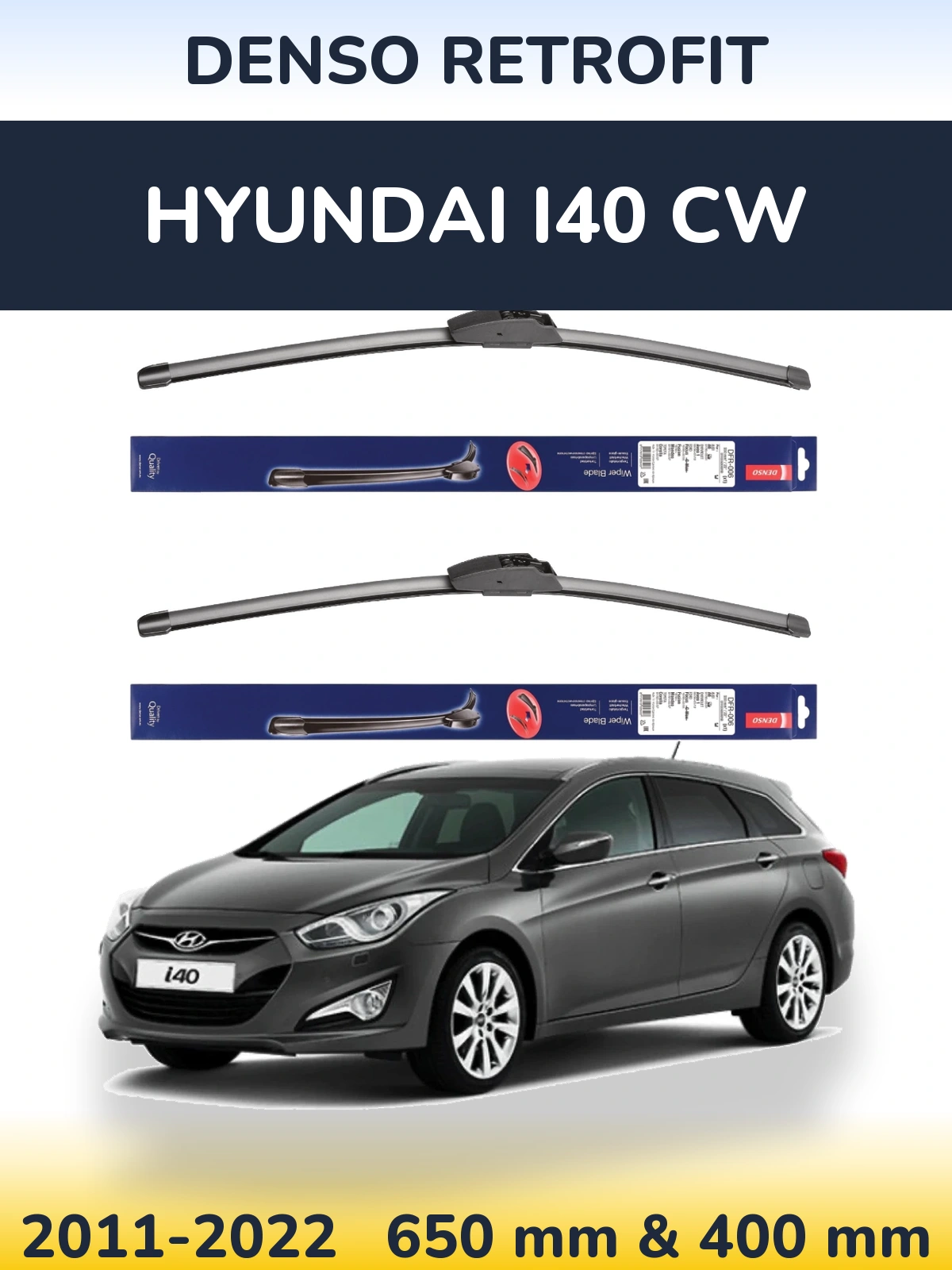 Ștergătoare Denso Retrofit pentru Hyundai i40 CW