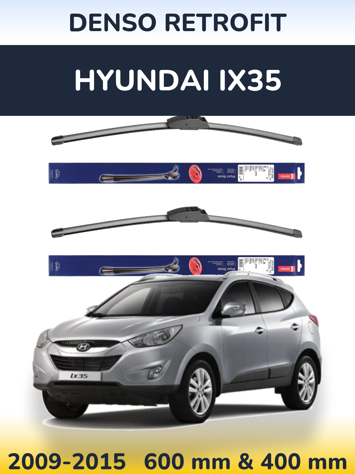 Ștergătoare Denso Retrofit pentru Hyundai ix35