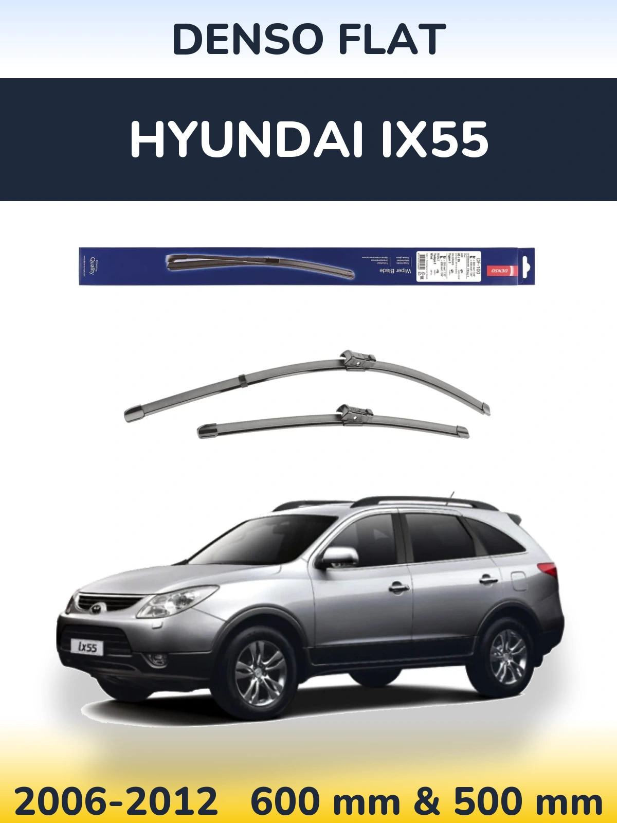 Ștergătoare Denso Flat pentru Hyundai ix55