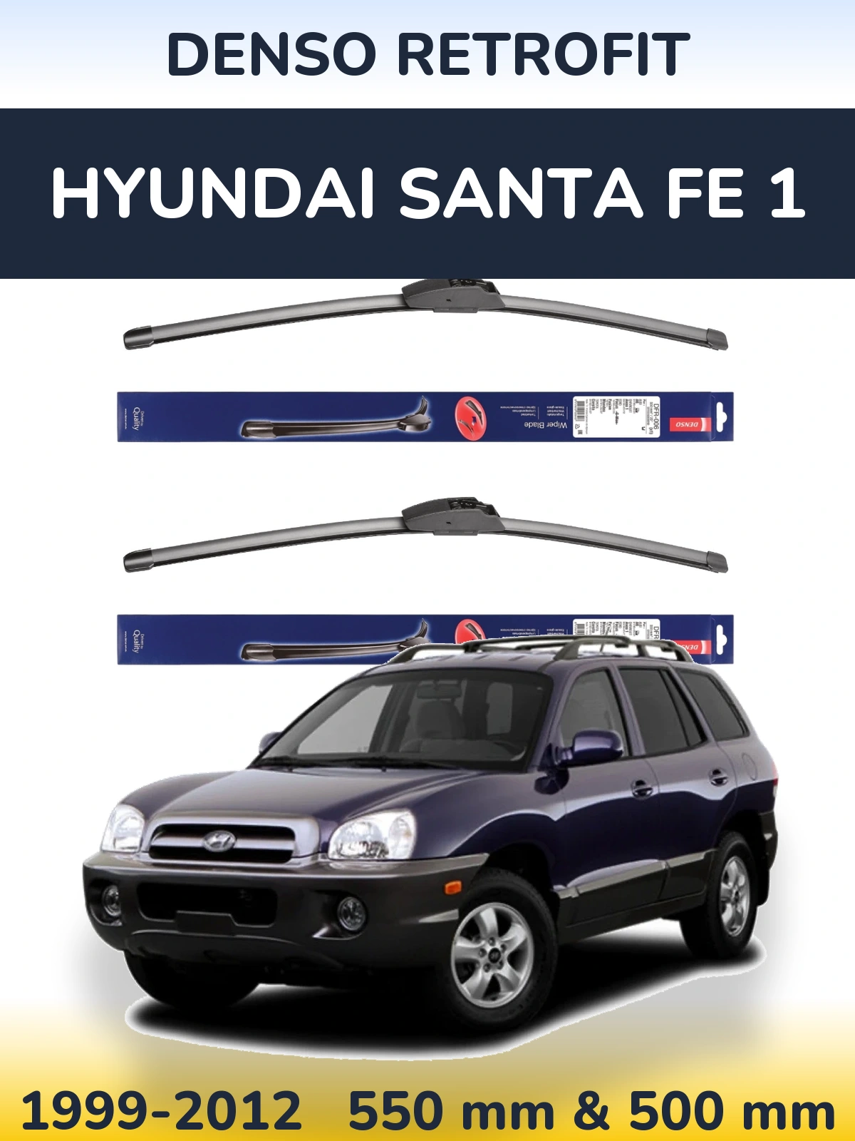 Ștergătoare Denso Retrofit pentru Hyundai Santa Fe 1