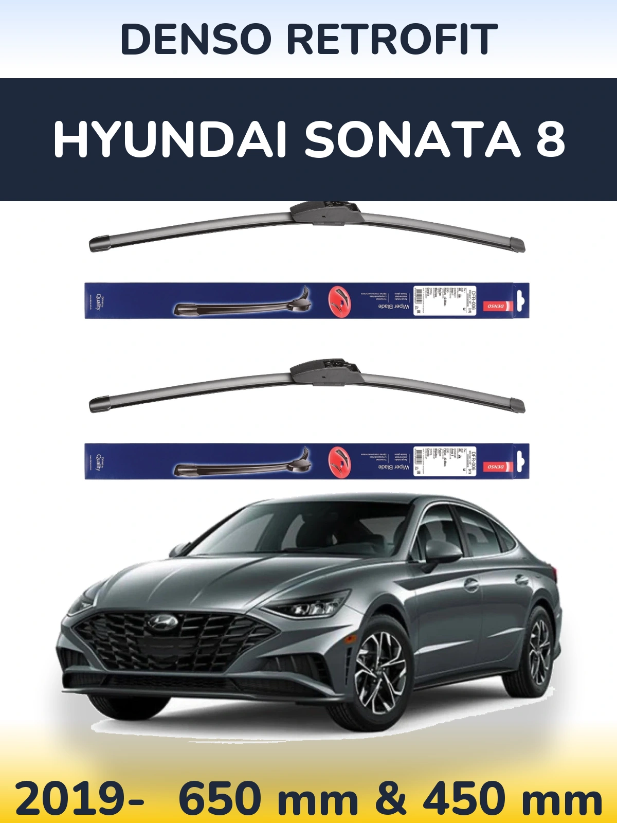 Ștergătoare Denso Retrofit pentru Hyundai Sonata 8