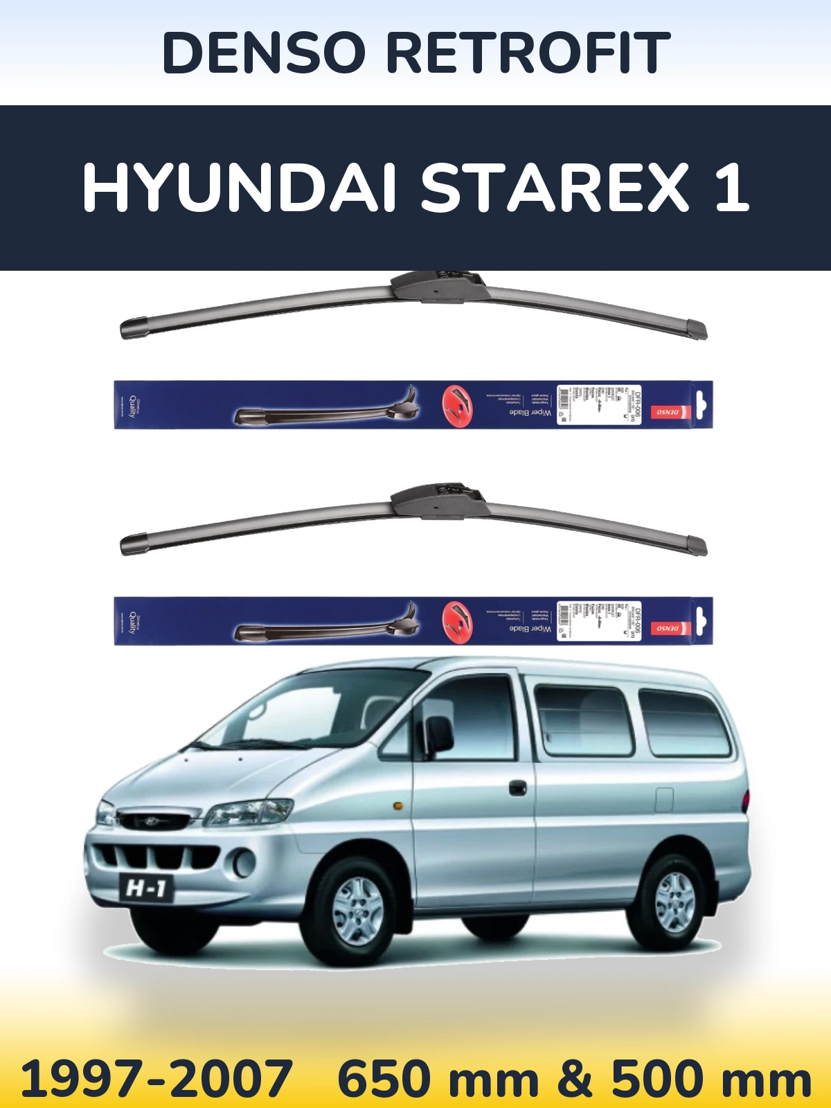 Ștergătoare Denso Retrofit pentru Hyundai Starex 1