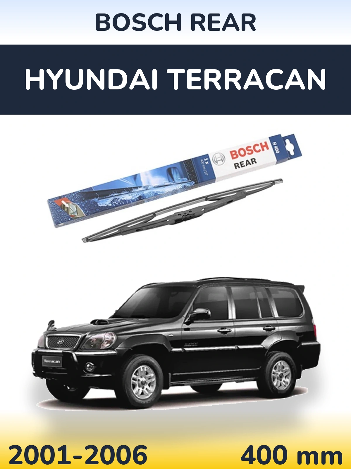 Ștergătoare BOSCH Rear pentru Hyundai Terracan