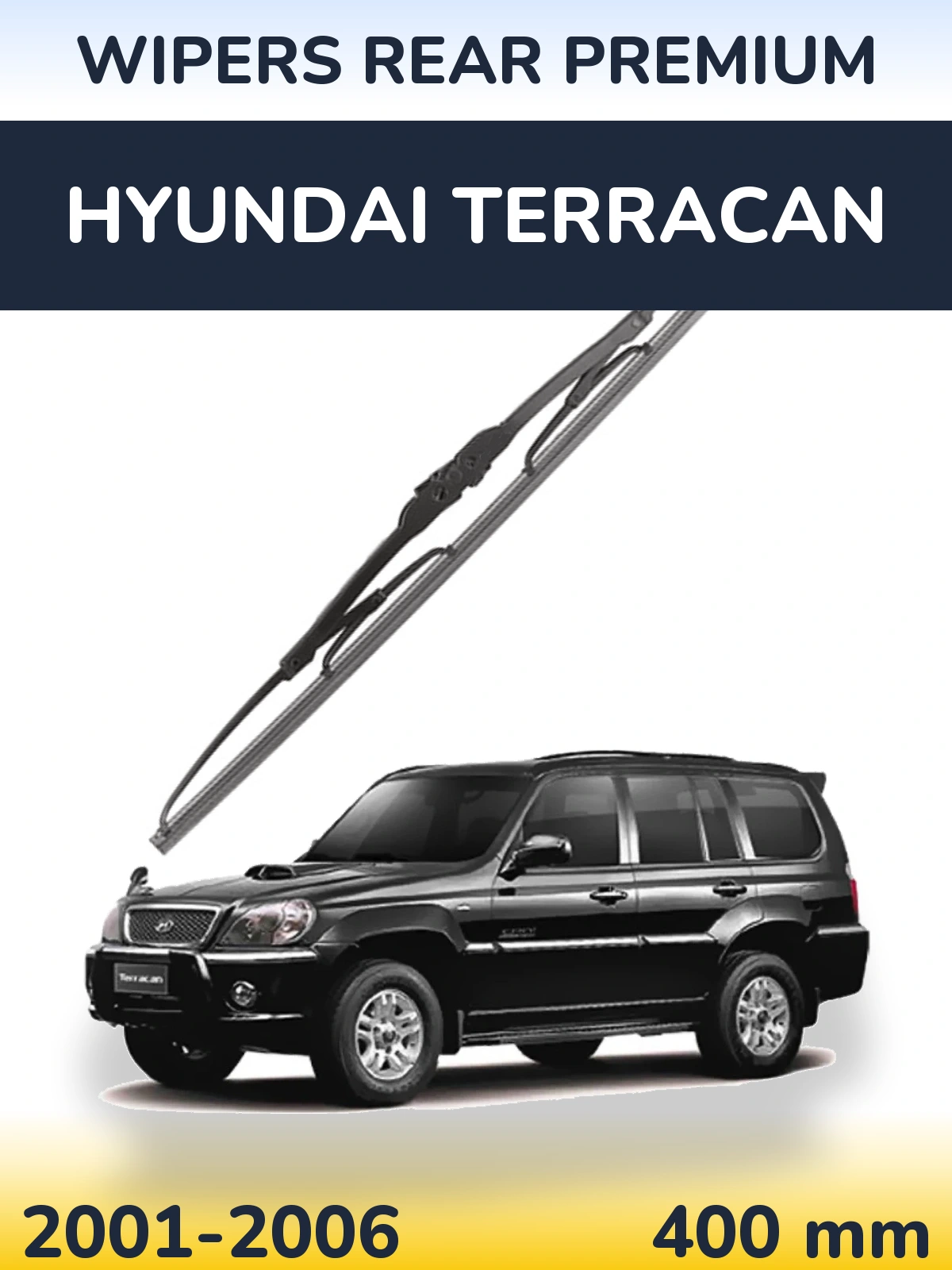 Ștergătoare WIPERS REAR PREMIUM pentru Hyundai Terracan
