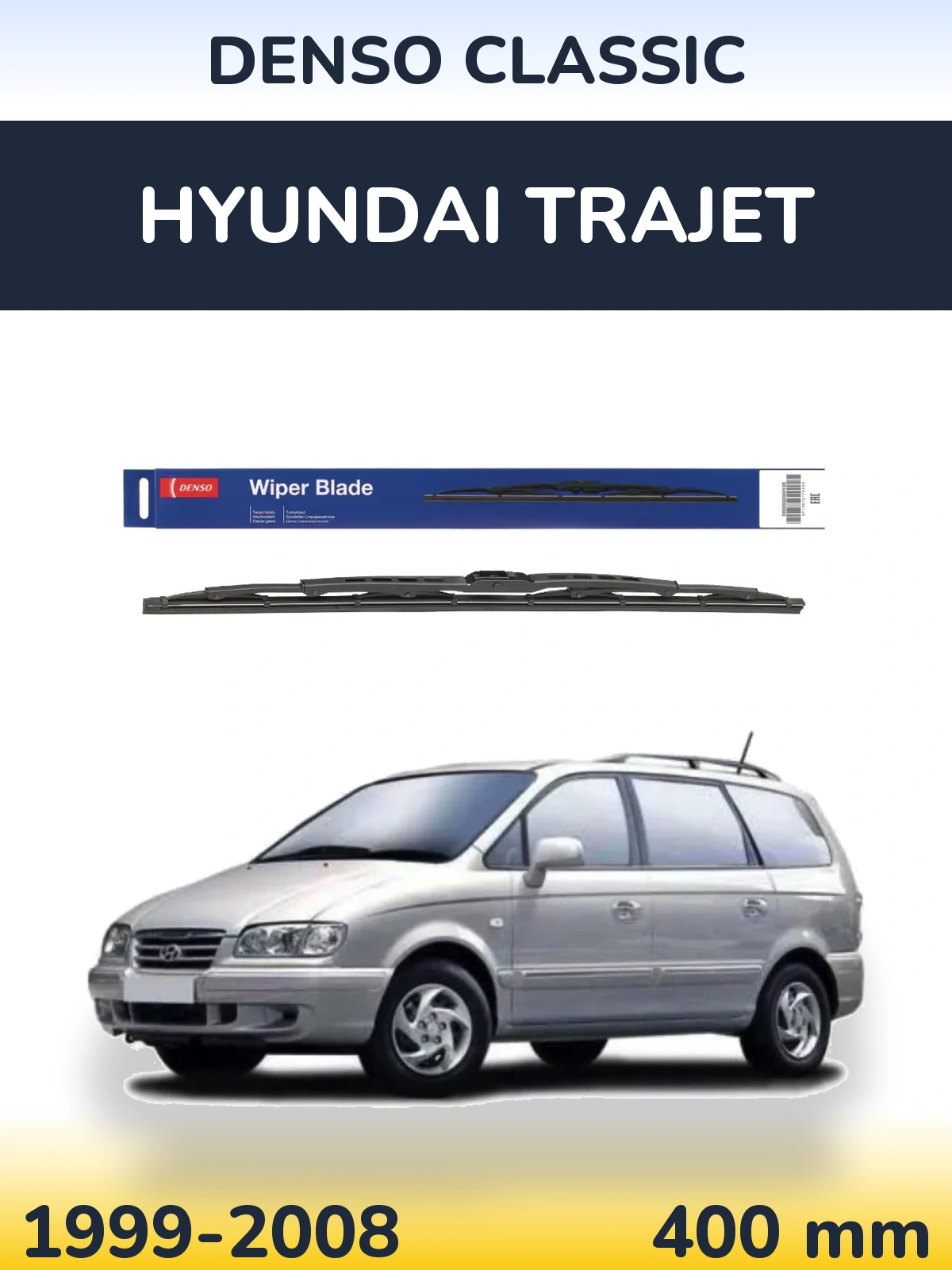 Ștergătoare Denso Classic pentru Hyundai Trajet