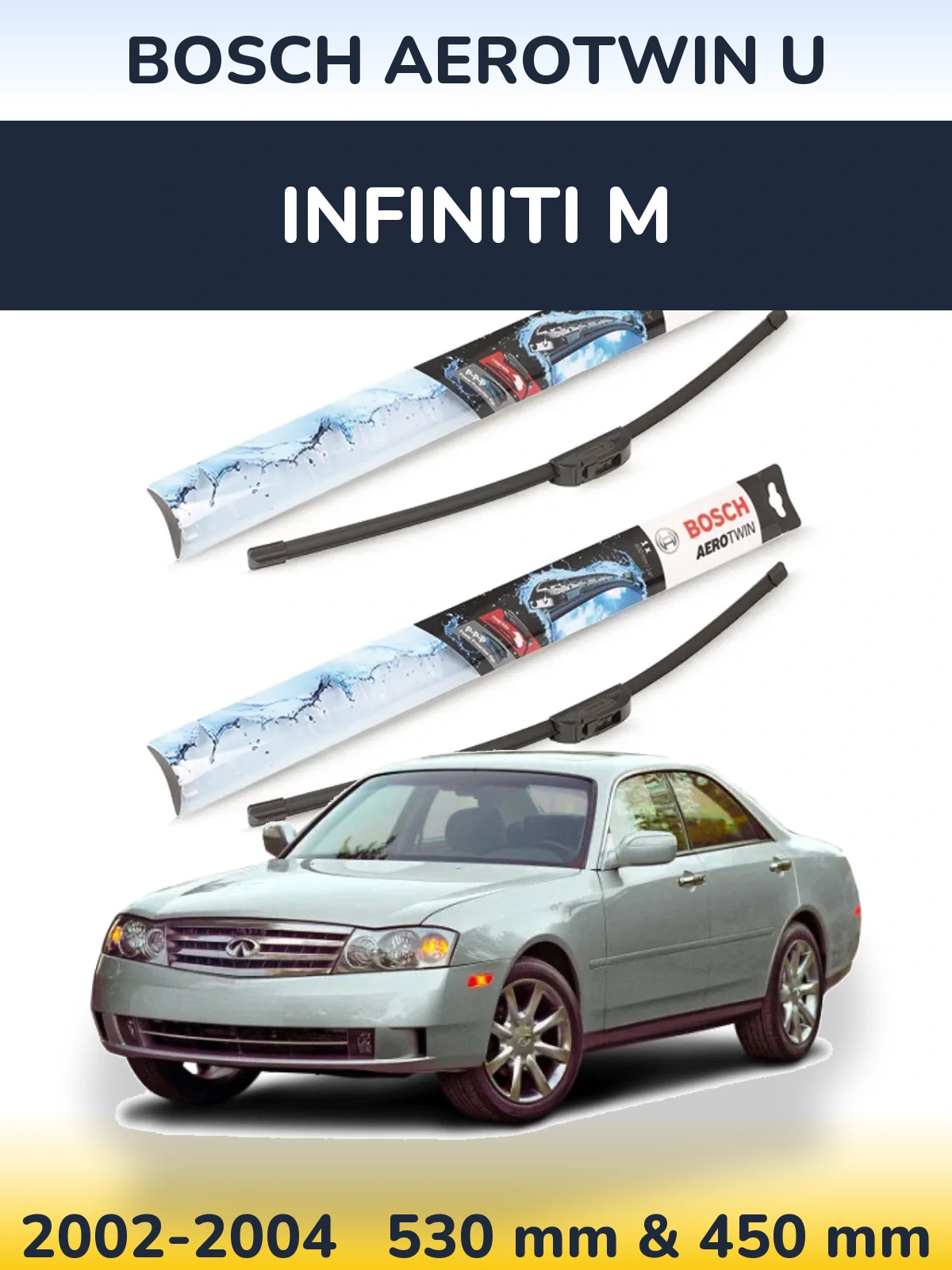 Ștergătoare BOSCH AeroTwin U pentru Infiniti M