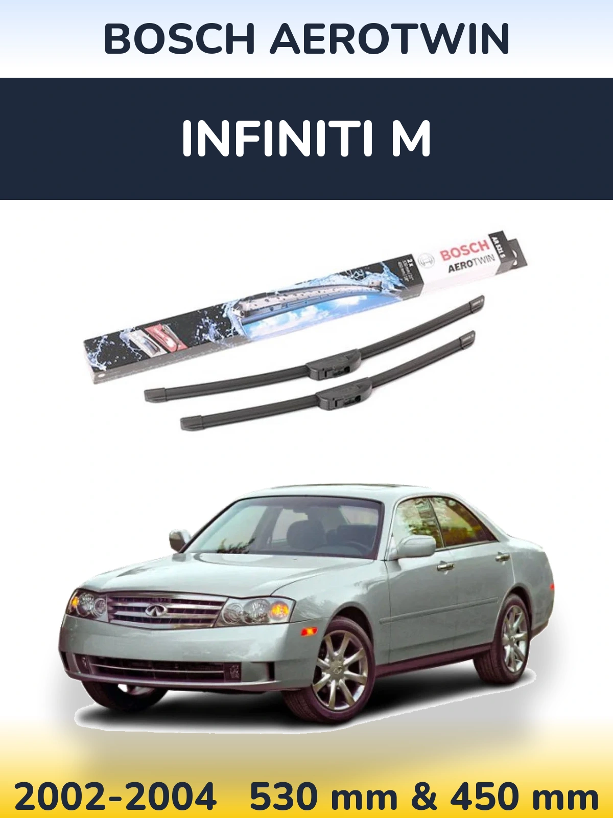 Ștergătoare BOSCH AeroTwin pentru Infiniti M