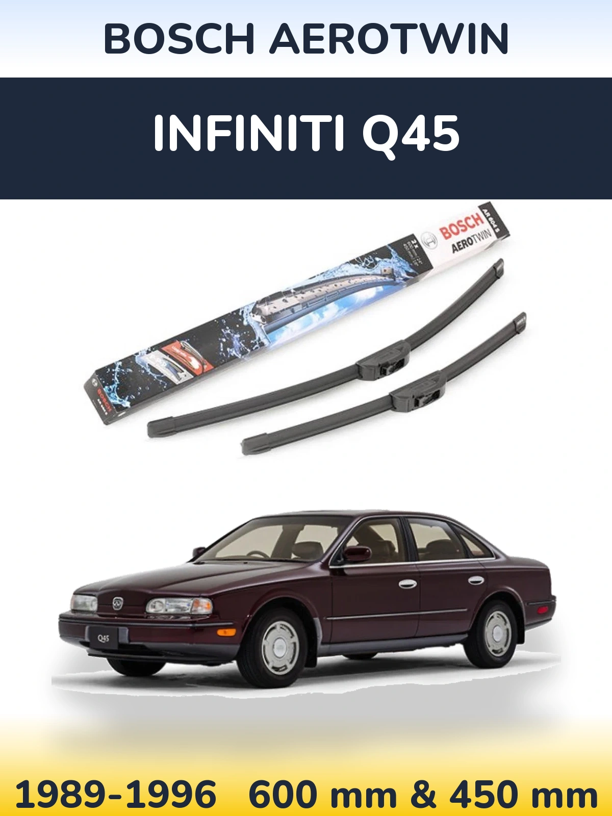 Ștergătoare BOSCH AeroTwin pentru Infiniti Q45
