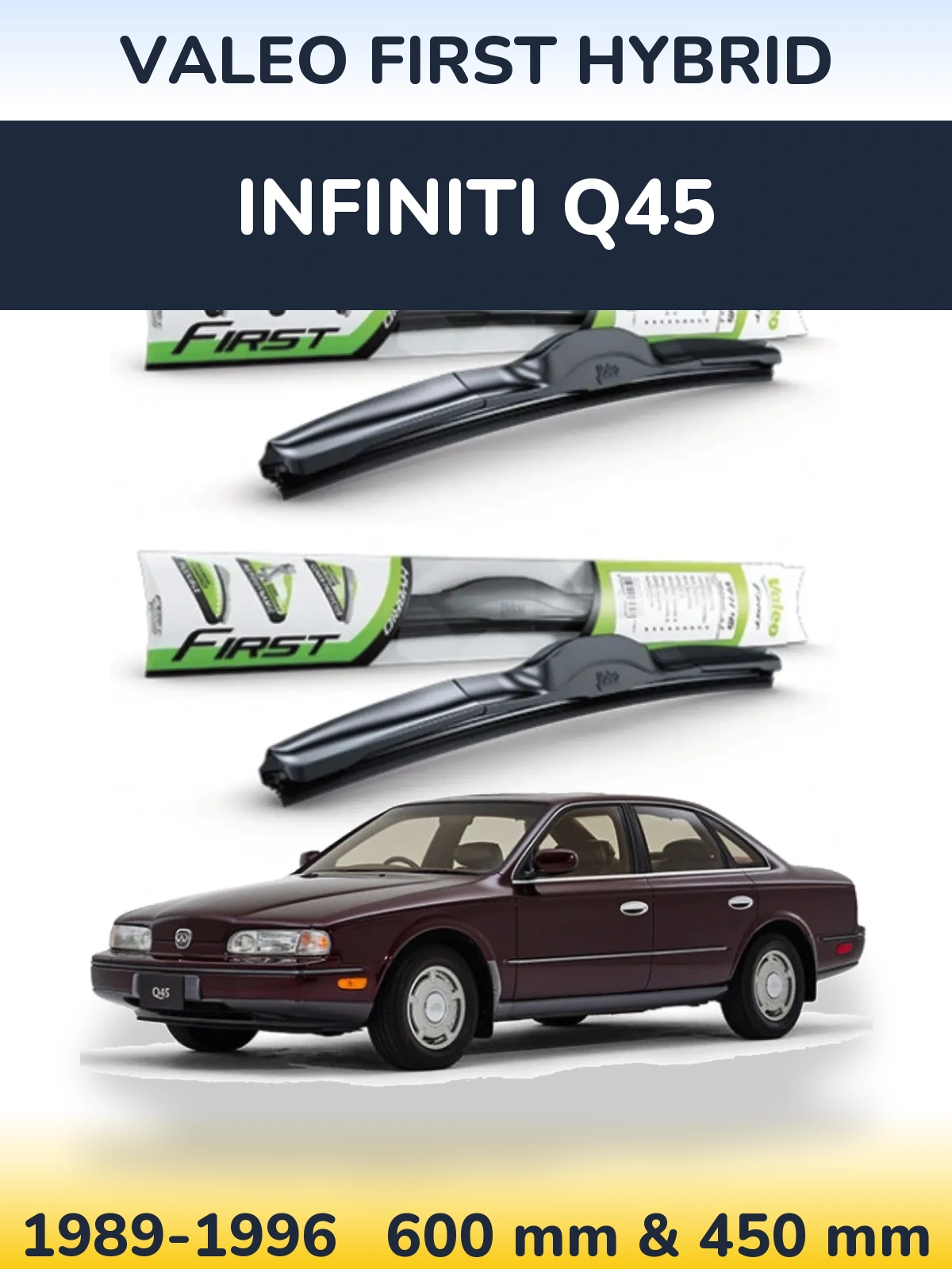 Ștergătoare Valeo First Hybrid pentru Infiniti Q45