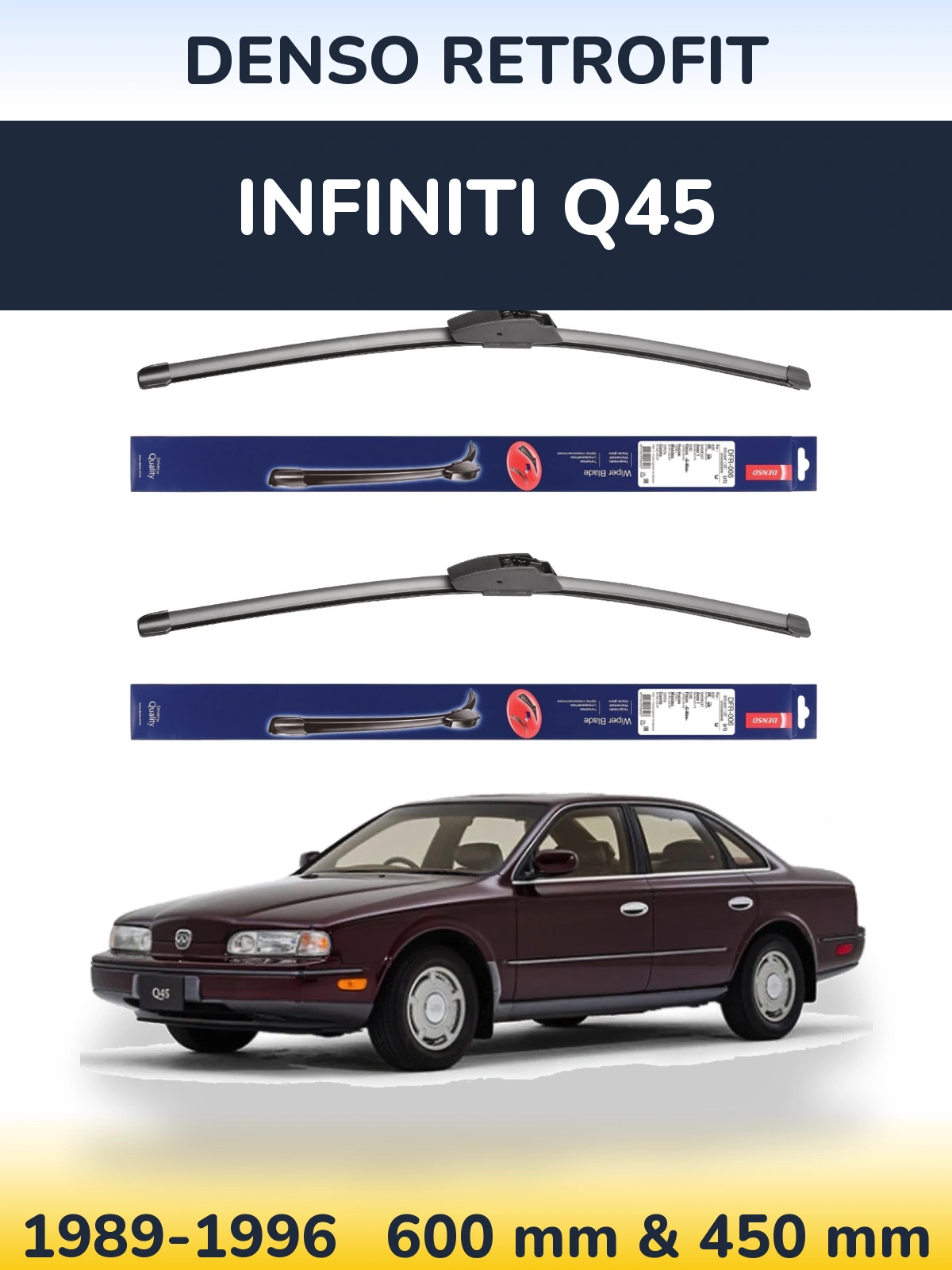 Ștergătoare Denso Retrofit pentru Infiniti Q45