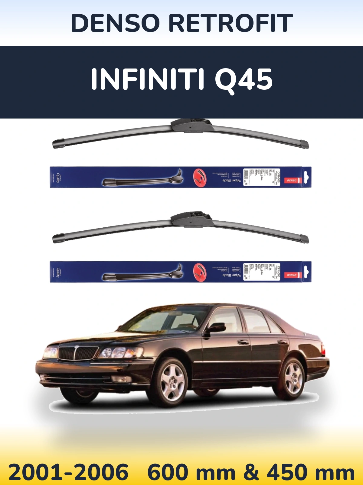Ștergătoare Denso Retrofit pentru Infiniti Q45