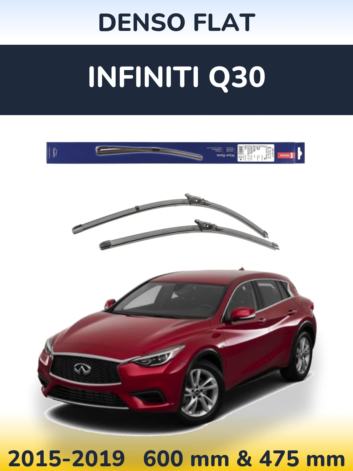 Ștergătoare Denso Flat pentru Infiniti Q30