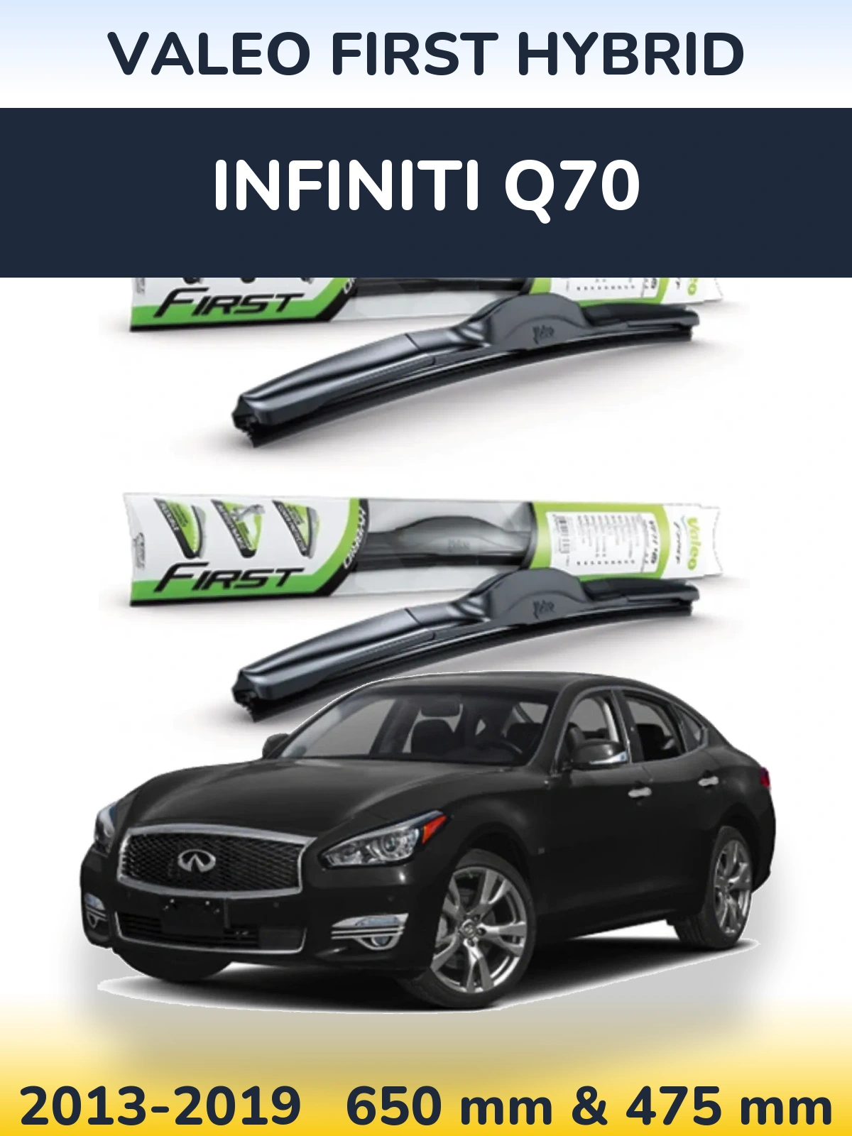 Ștergătoare Valeo First Hybrid pentru Infiniti Q70