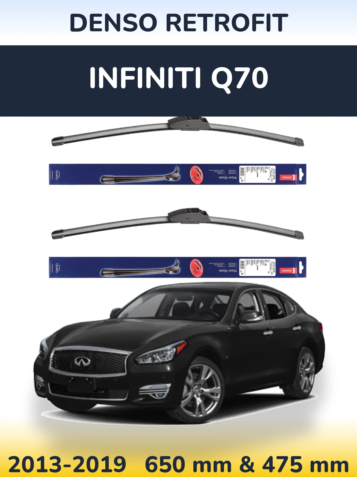 Ștergătoare Denso Retrofit pentru Infiniti Q70