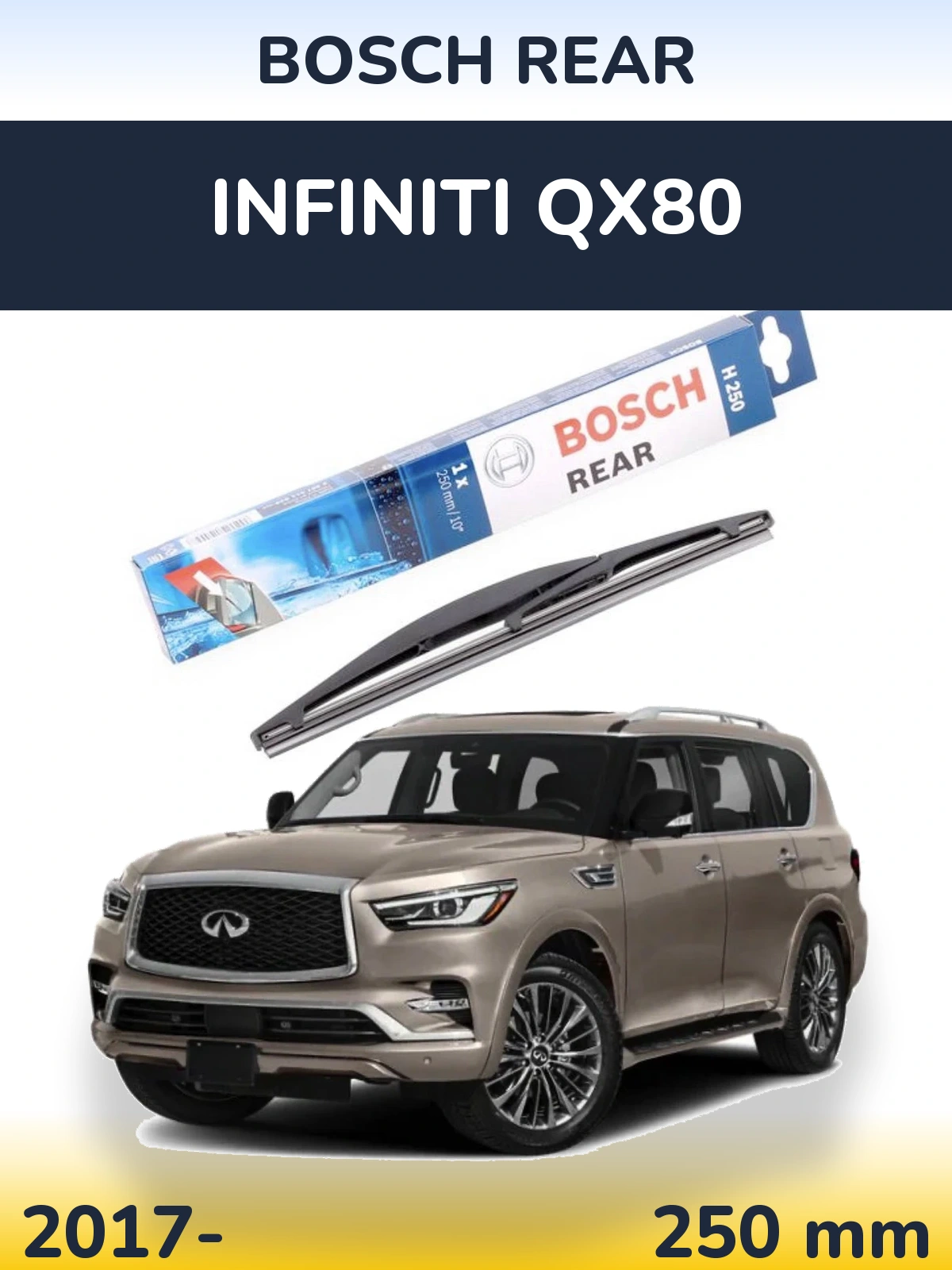 Ștergătoare BOSCH Rear pentru Infiniti QX80