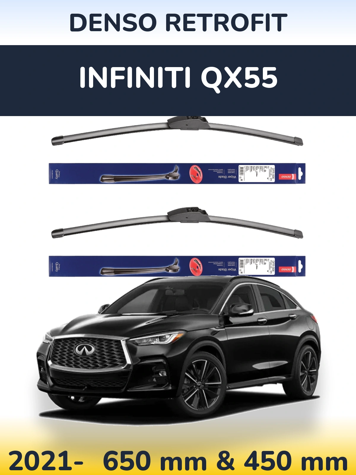 Ștergătoare Denso Retrofit pentru Infiniti QX55