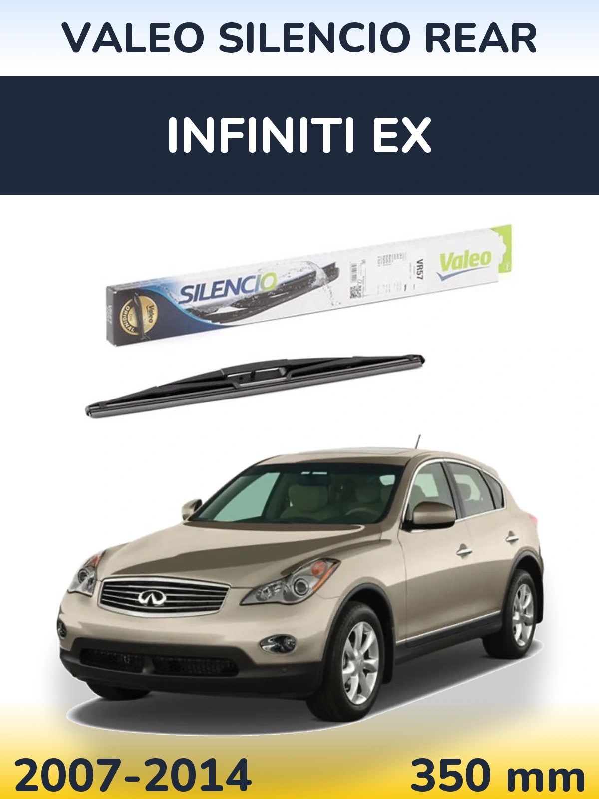 Ștergătoare Valeo Silencio Rear pentru Infiniti EX
