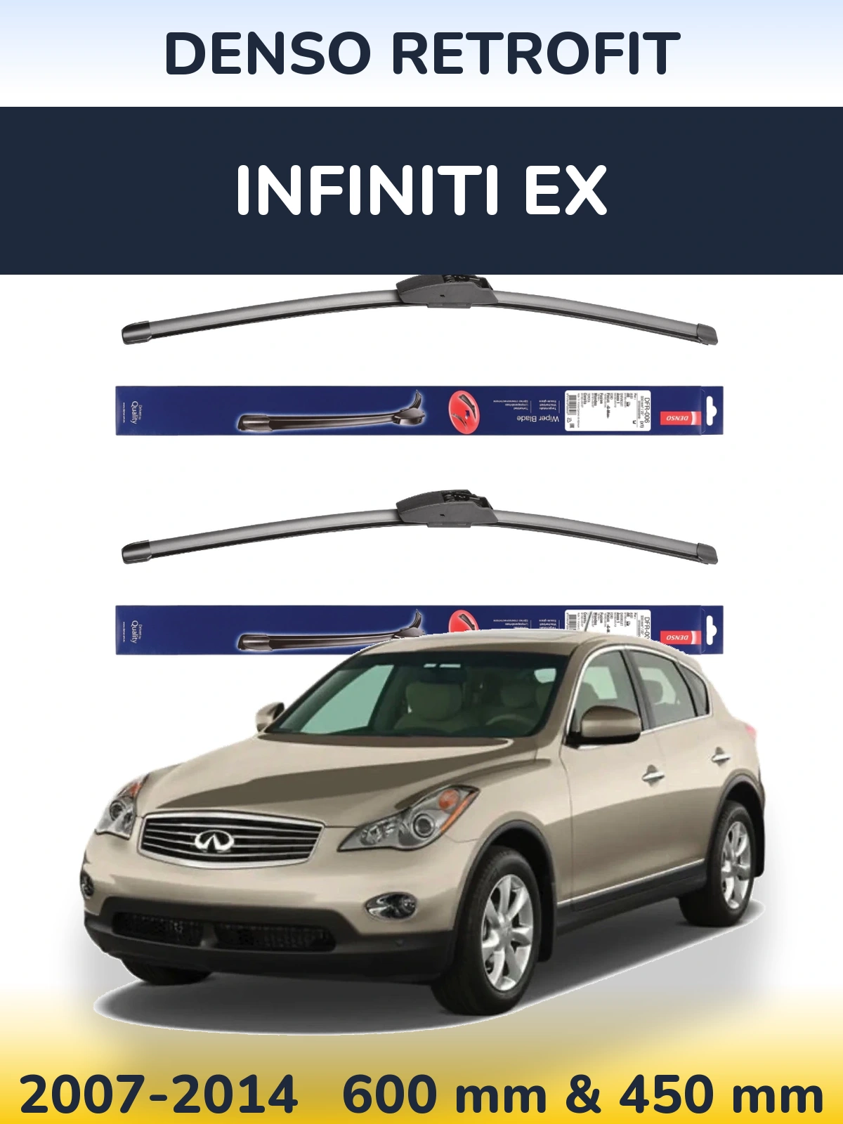 Ștergătoare Denso Retrofit pentru Infiniti EX
